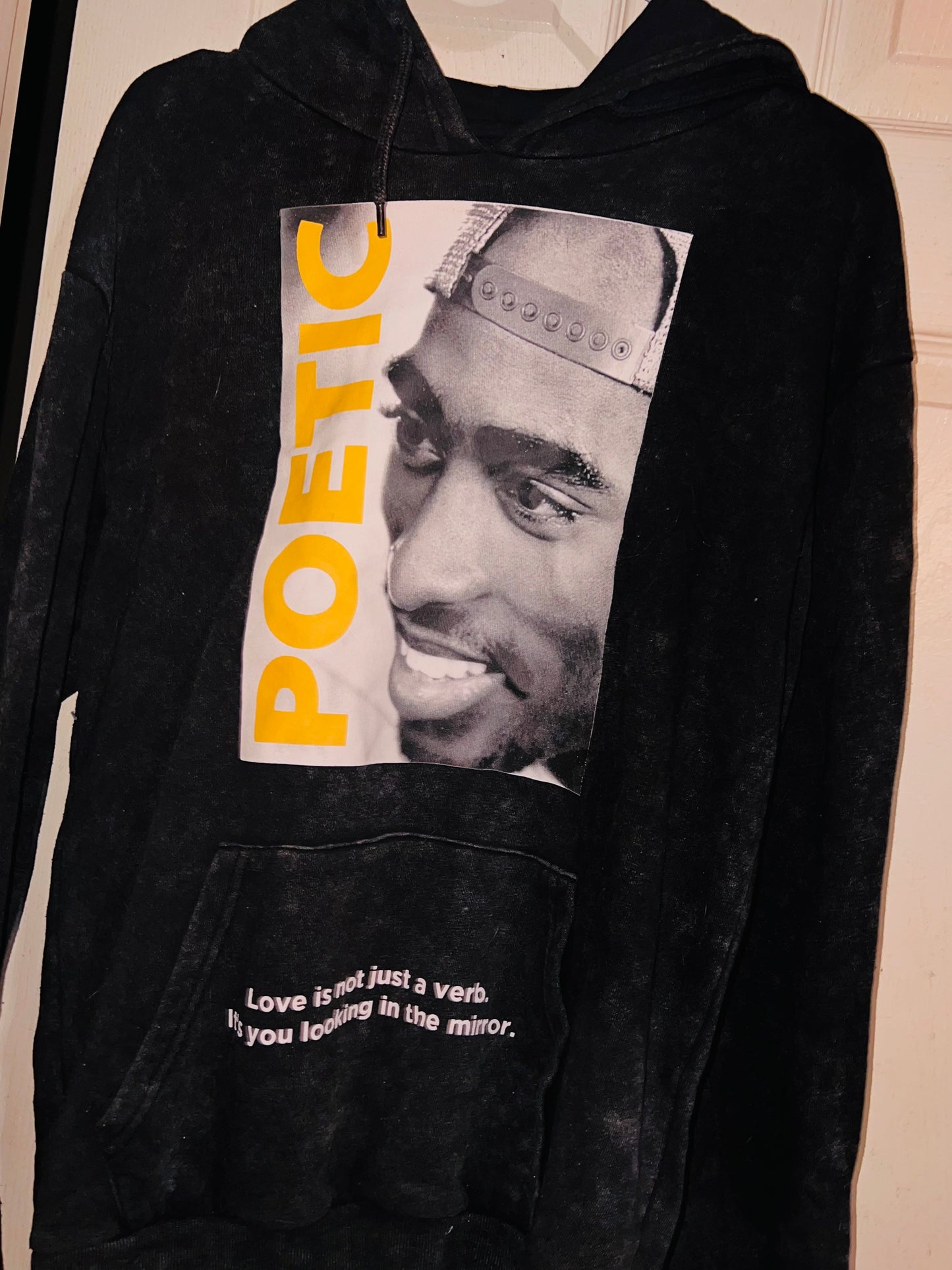 Tupac Oversized Hooded Sweatshirt