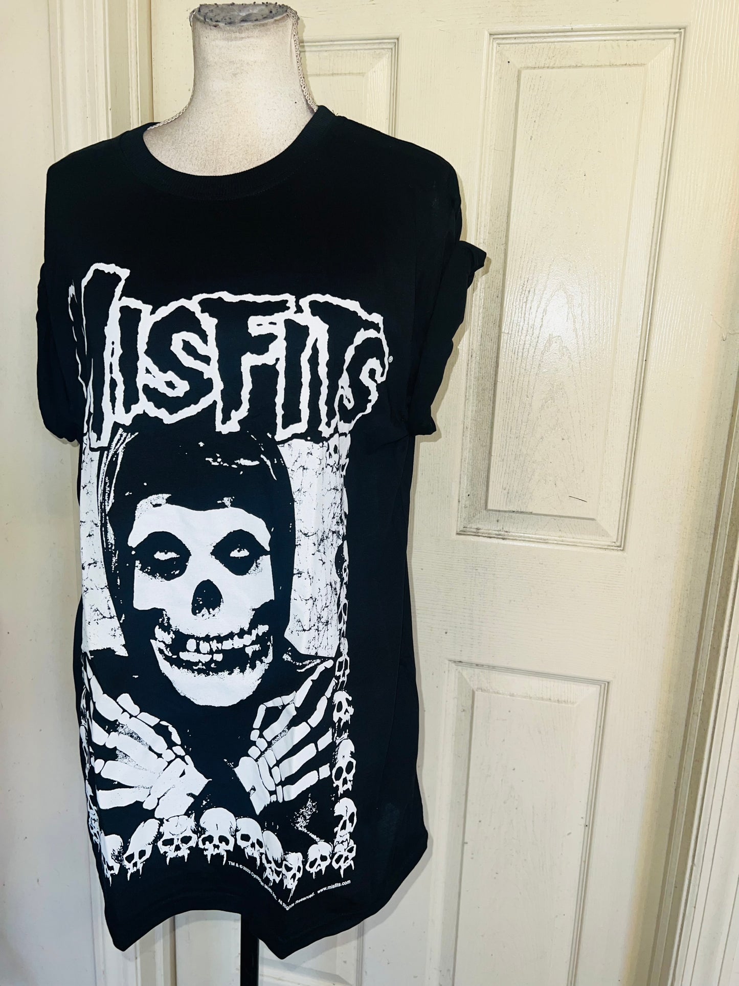 The Misfits Oversized Distressed Tee