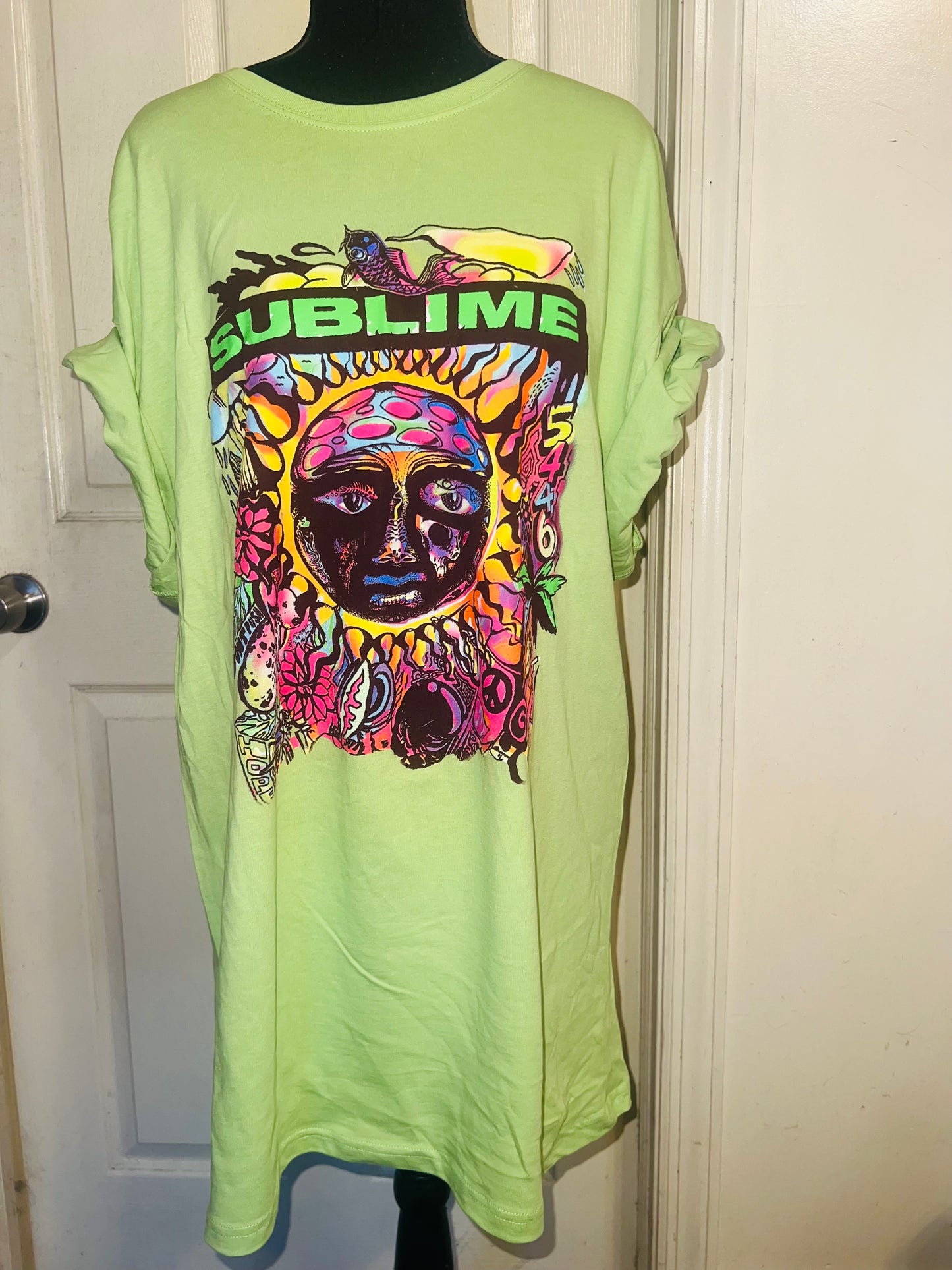 Sublime Oversized Distressed Tee