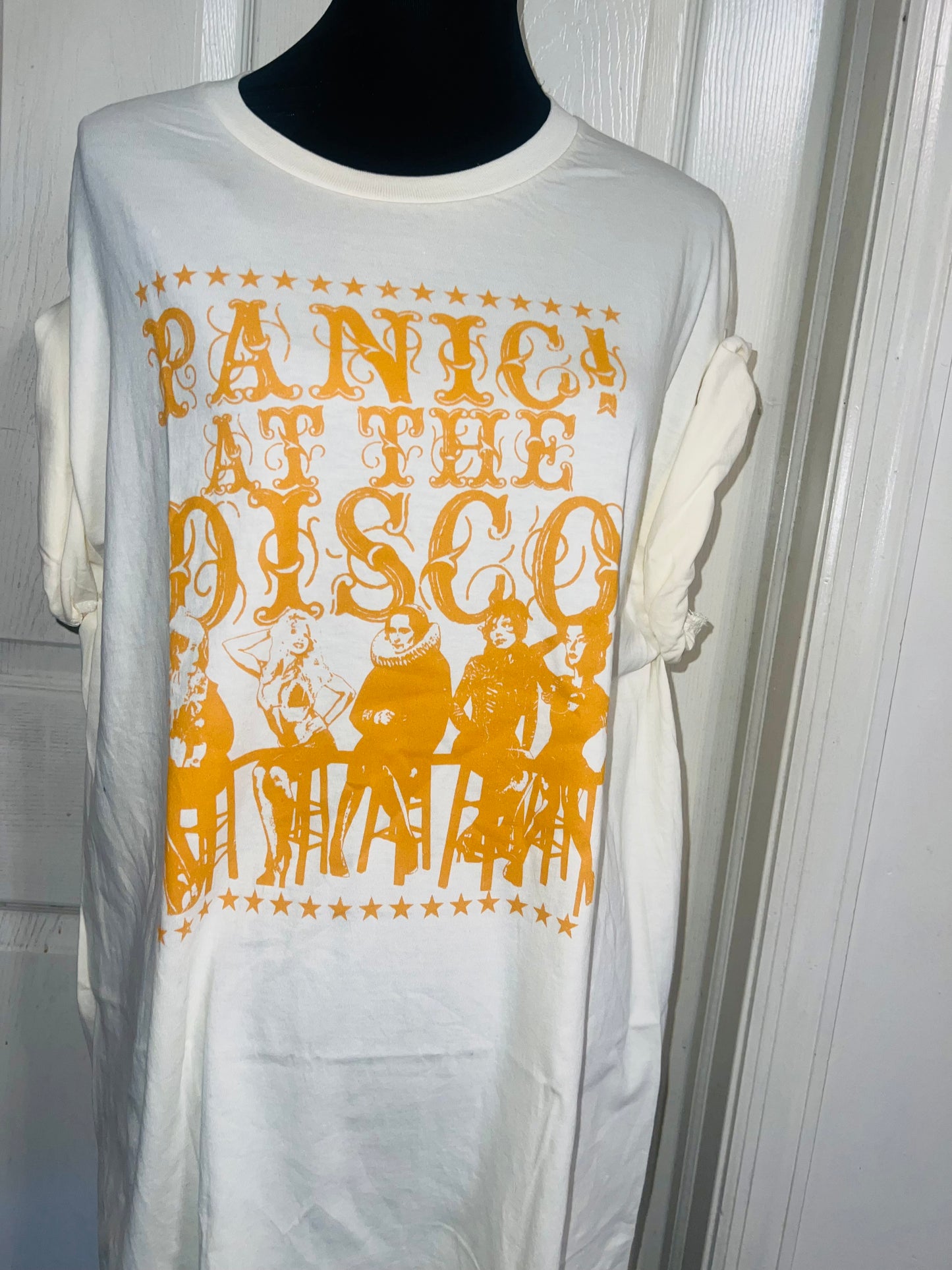 Panic! At the Disco Oversized Distressed Tee