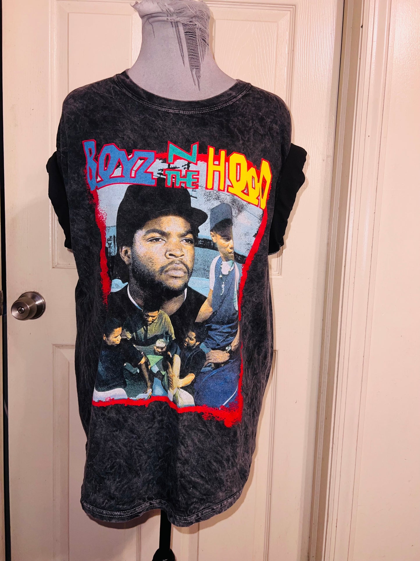 Boyz in the Hood Oversized Distressed Tee