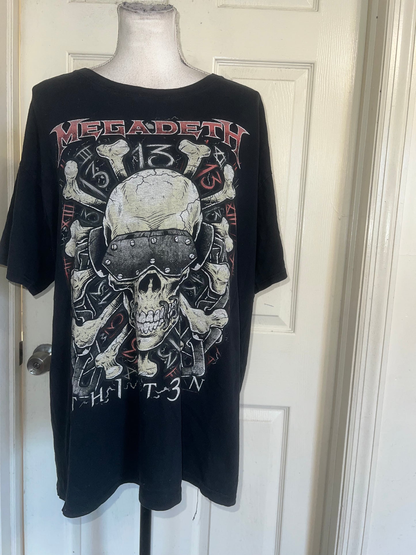 Megadeath American Vintage Oversized Distressed Tee