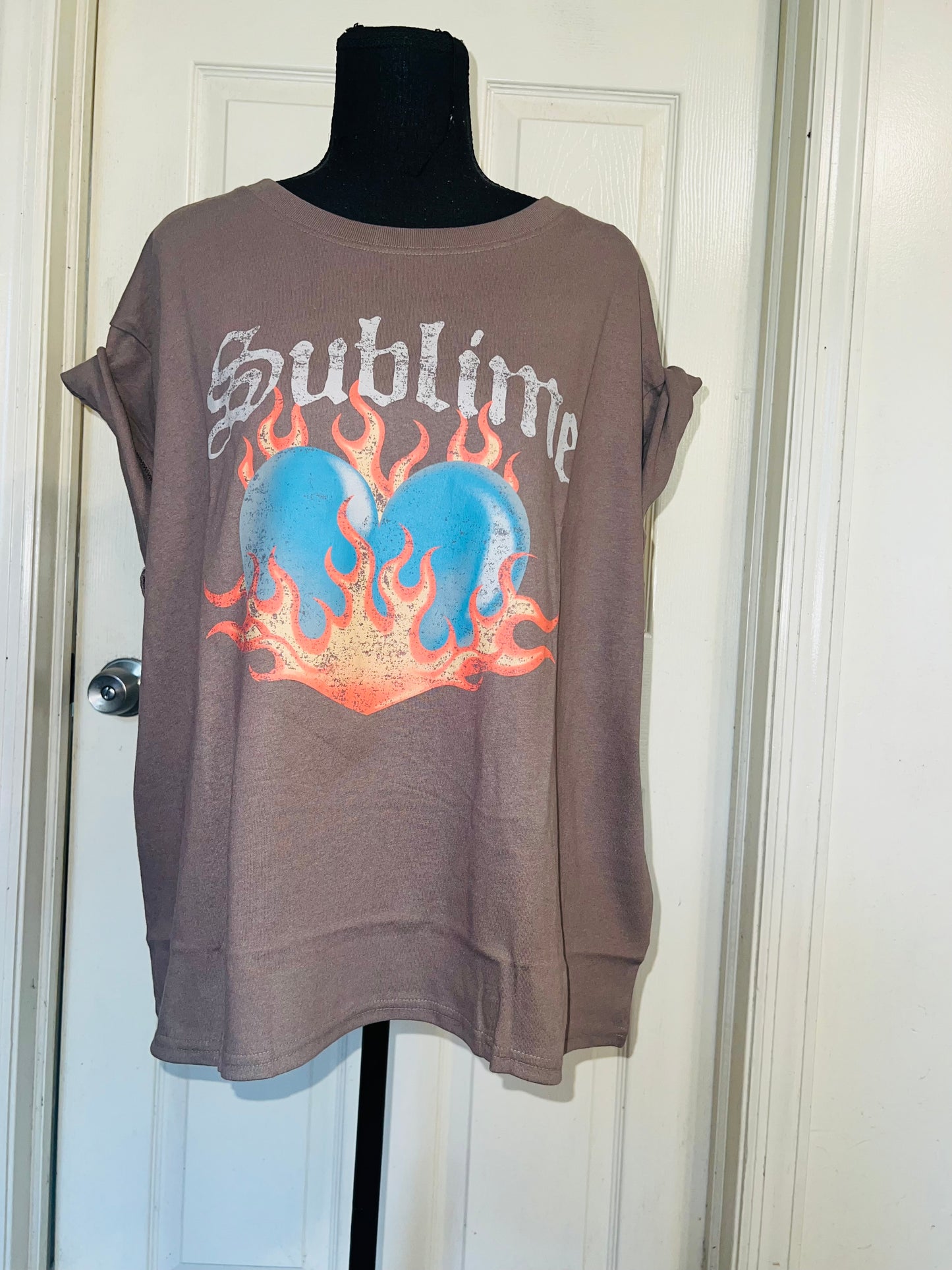 Sublime Oversized Distressed Tee
