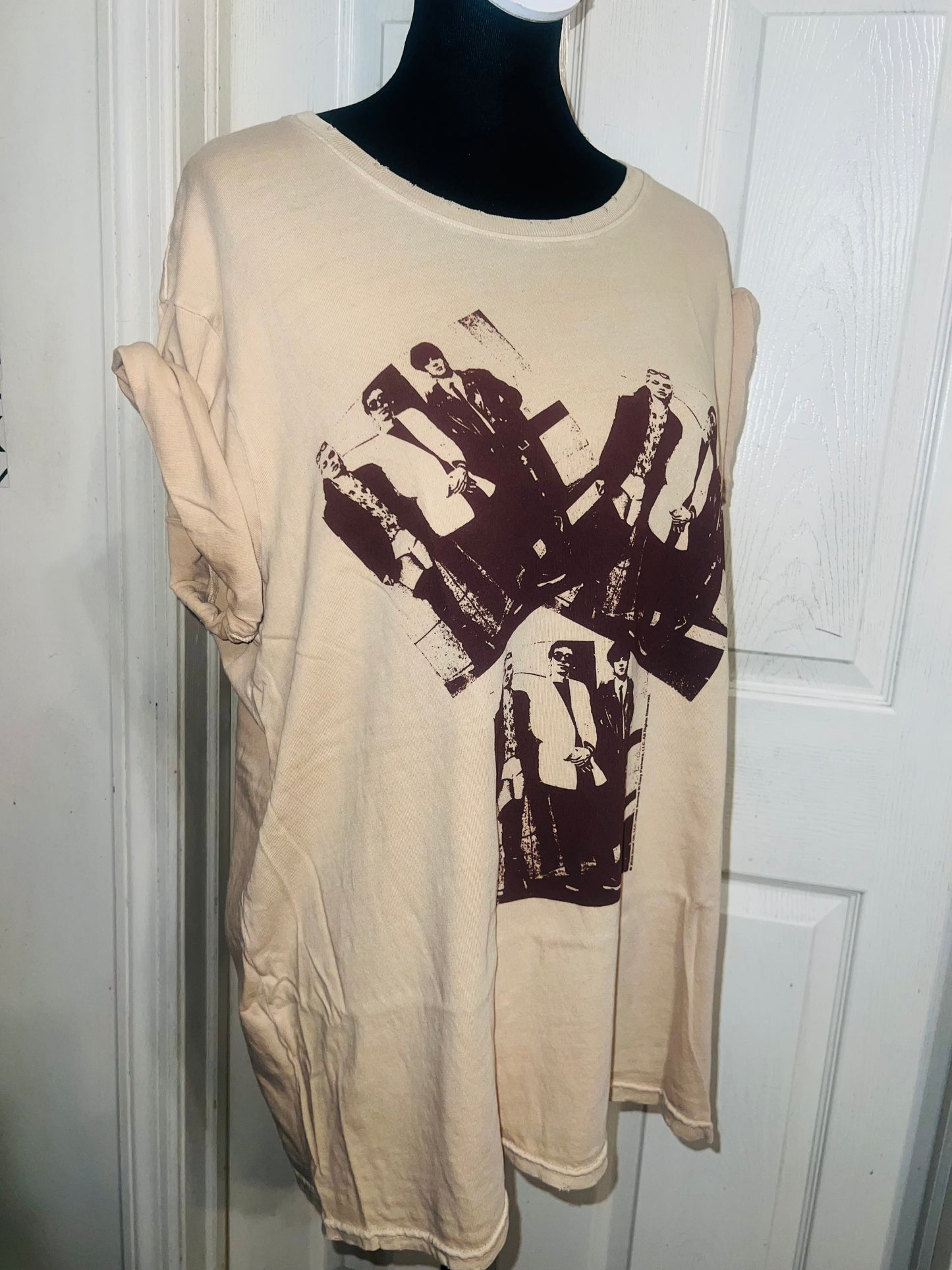 Blondie Double Sided Oversized Distressed Tee