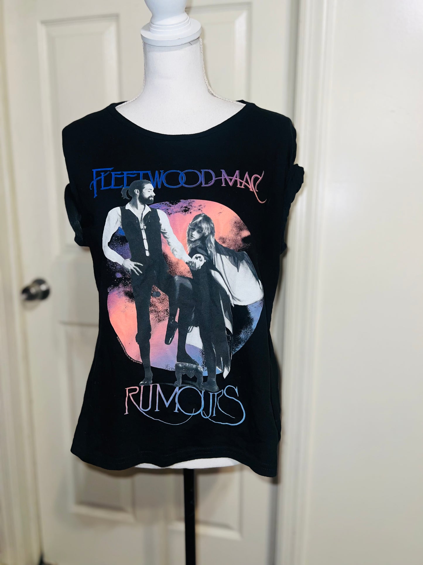 Fleetwood Mac Oversized Distressed Tee