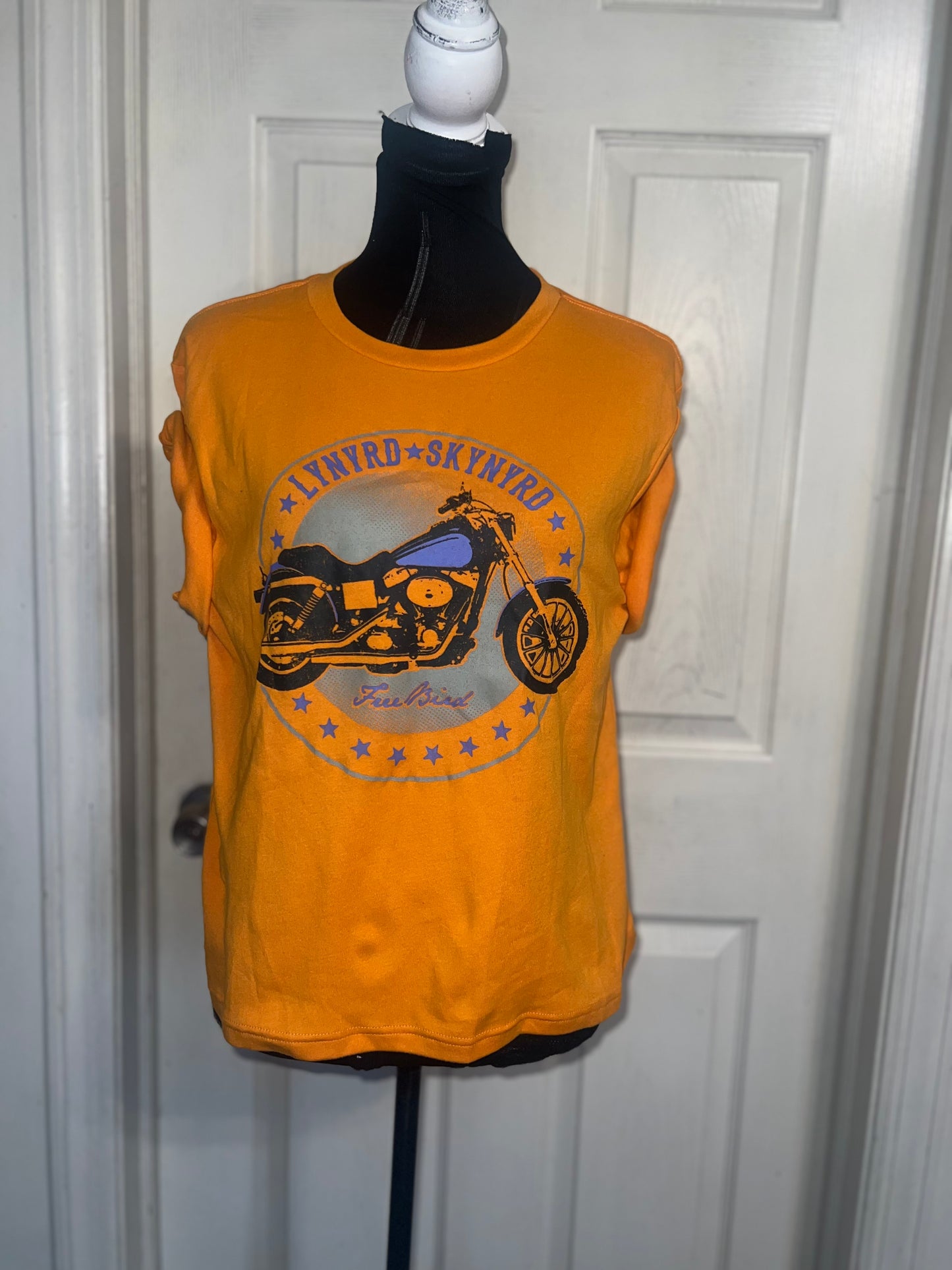 Lynyrd Skynyrd Oversized Distressed Tee