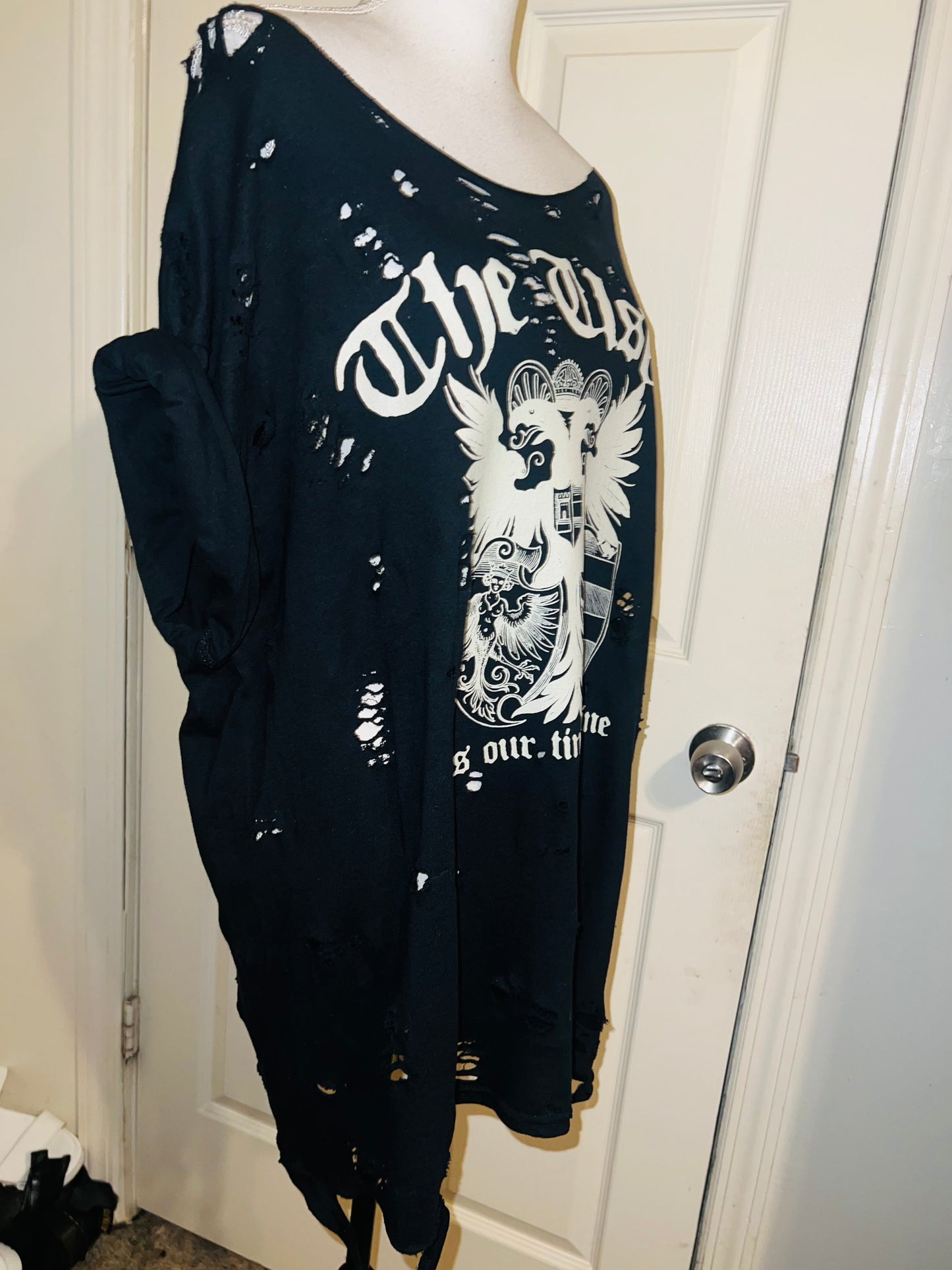 The Used Oversized Distressed Tee