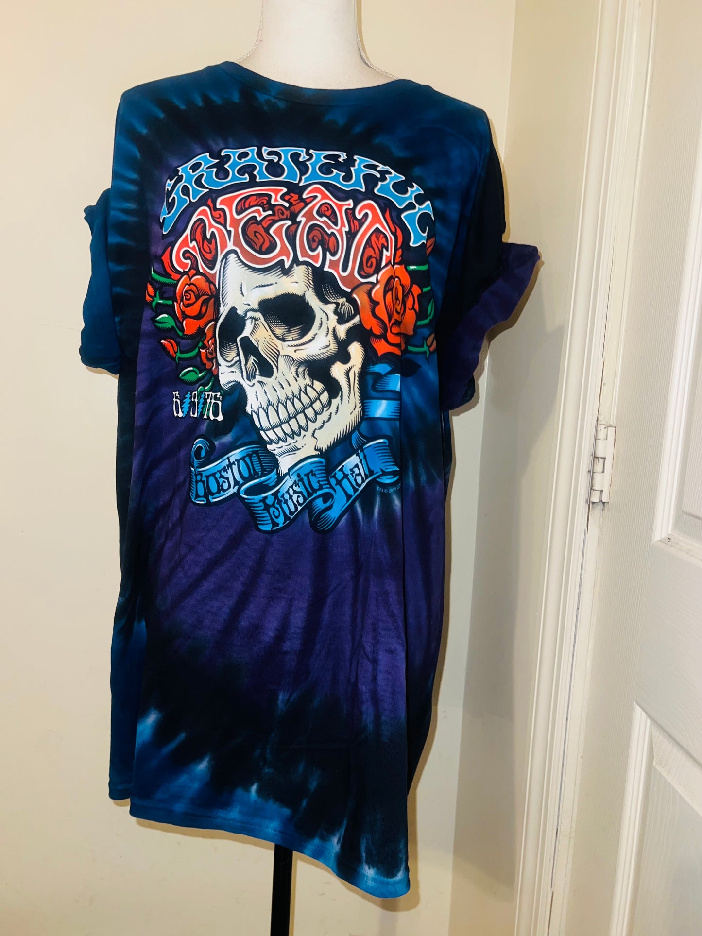 Grateful Dead Boston Oversized Distressed Tee