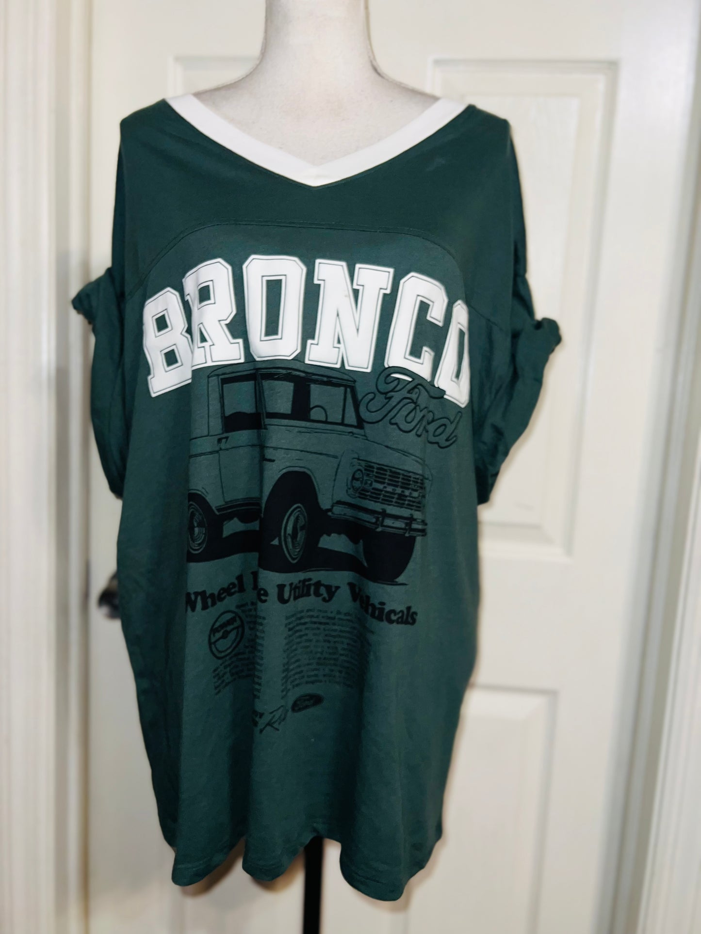 Ford Bronco Oversized Distressed Tee
