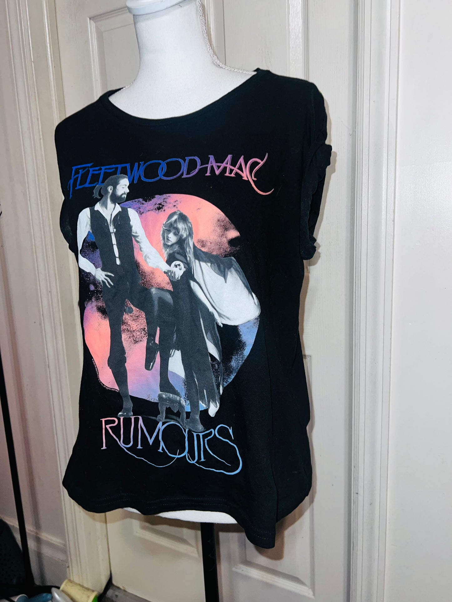 Fleetwood Mac Oversized Distressed Tee