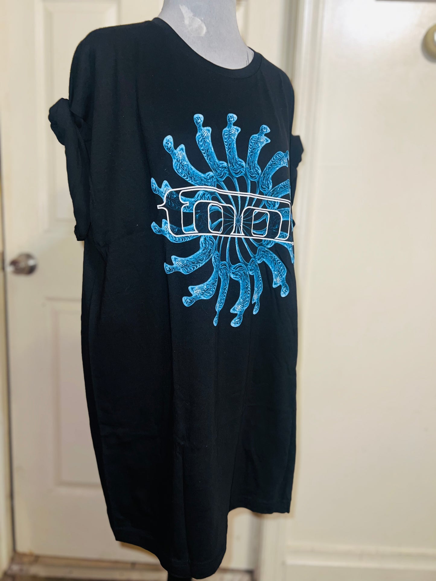 Tool Oversized Distressed Tee