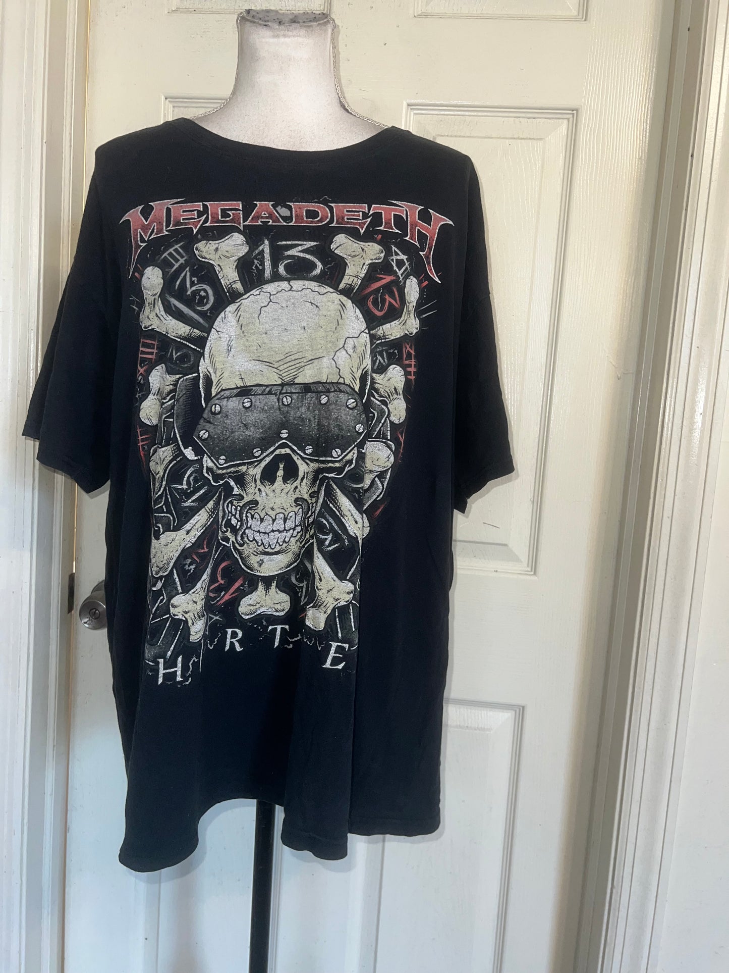 Megadeath American Vintage Oversized Distressed Tee