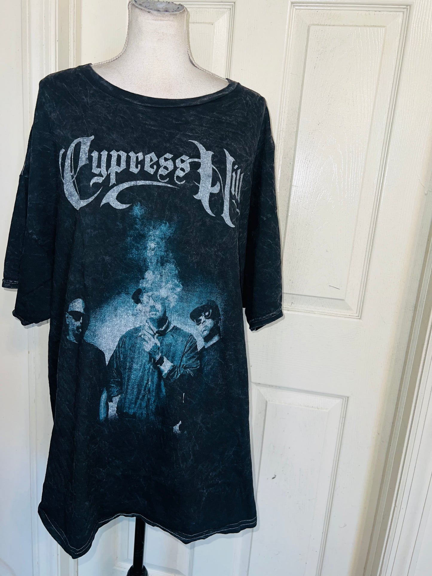 Cypress Hill Double Sided Oversized Distressed Tee