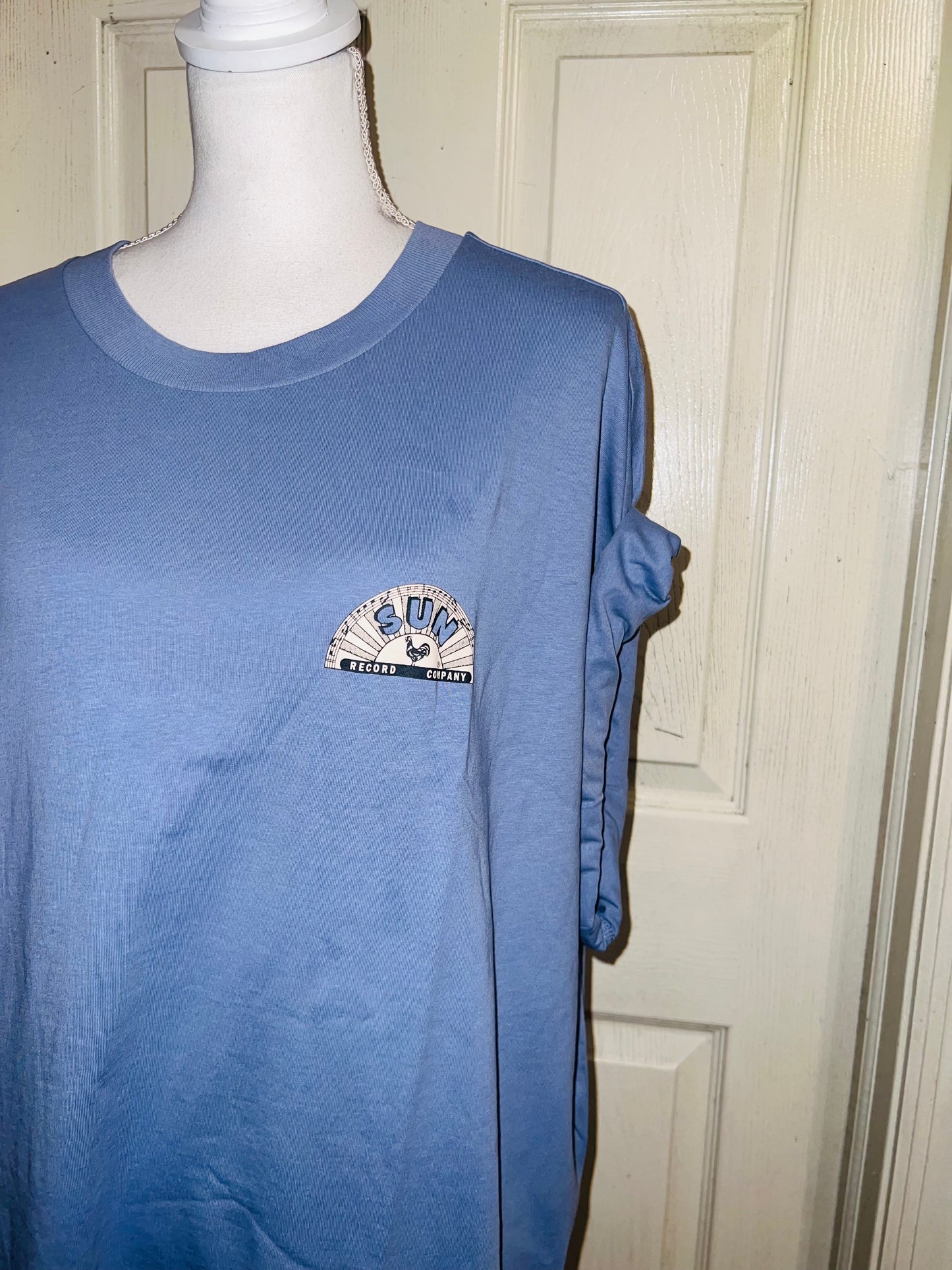 Elvis Double Sided Oversized Distressed Tee