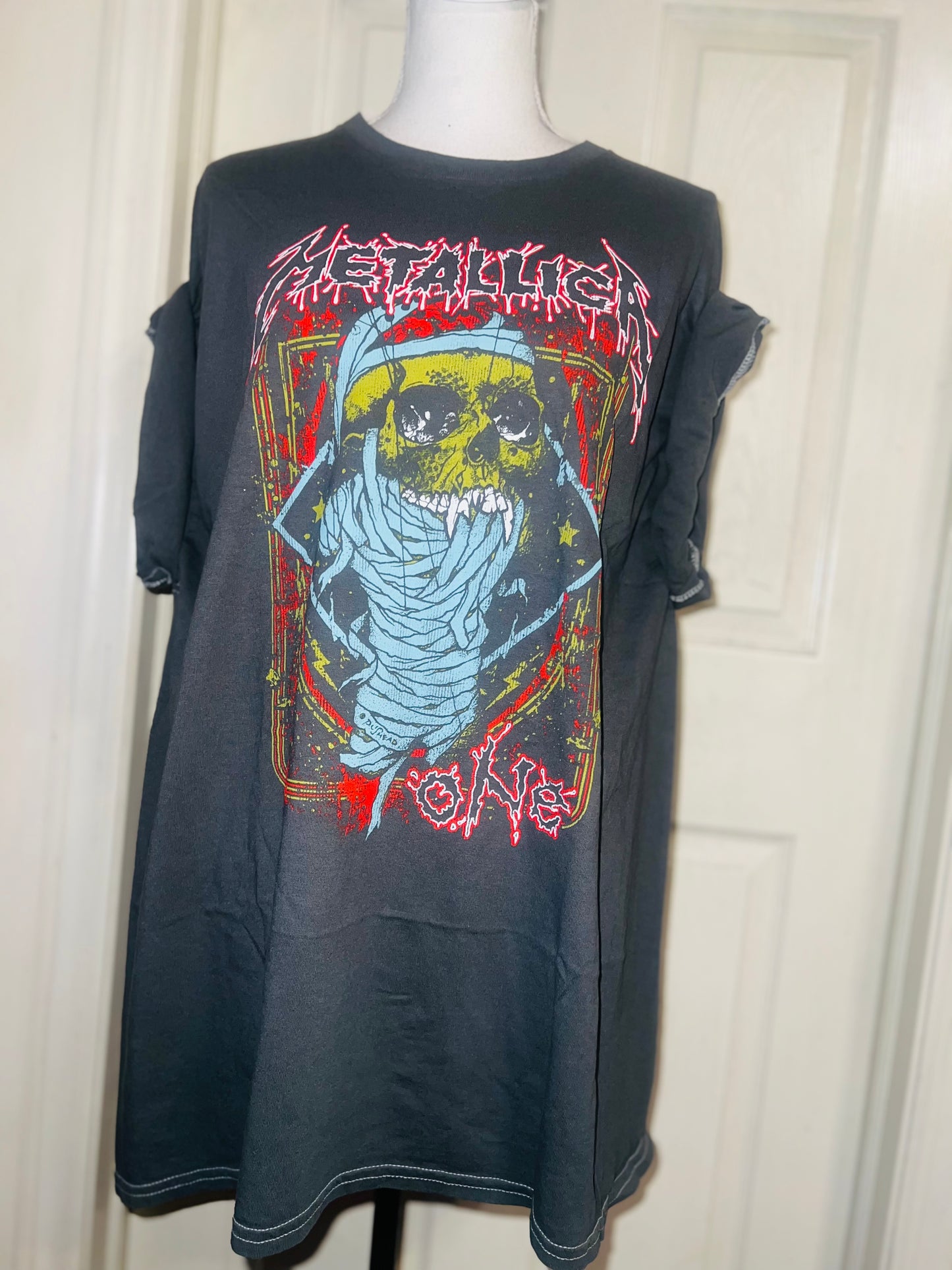 Metallica Oversized Distressed Tee