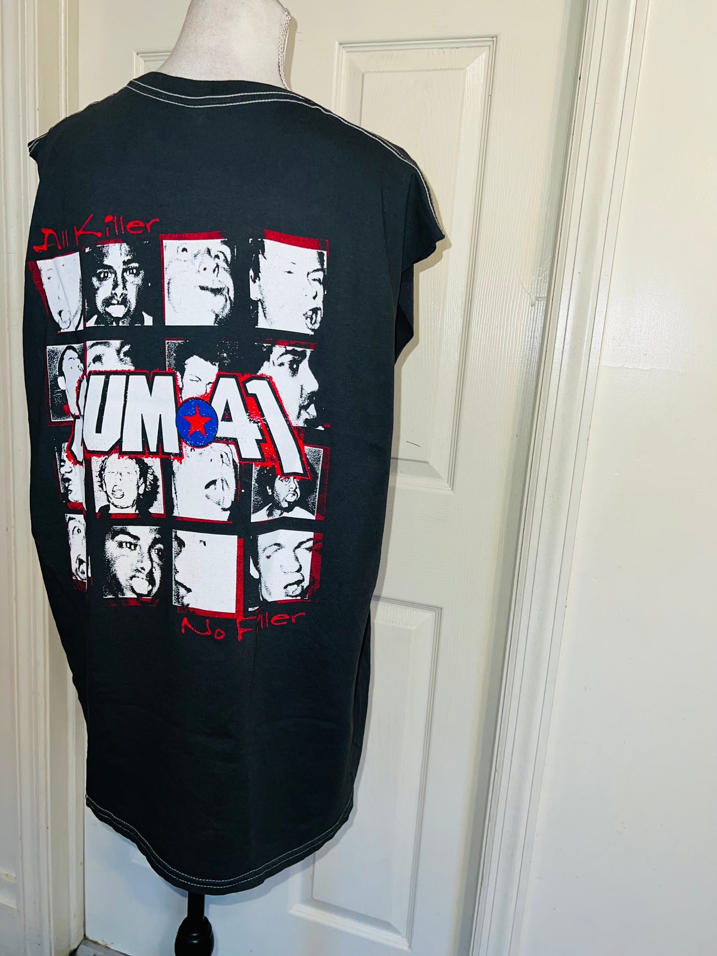 Sum 41 Double Sided Oversized Distressed Tank