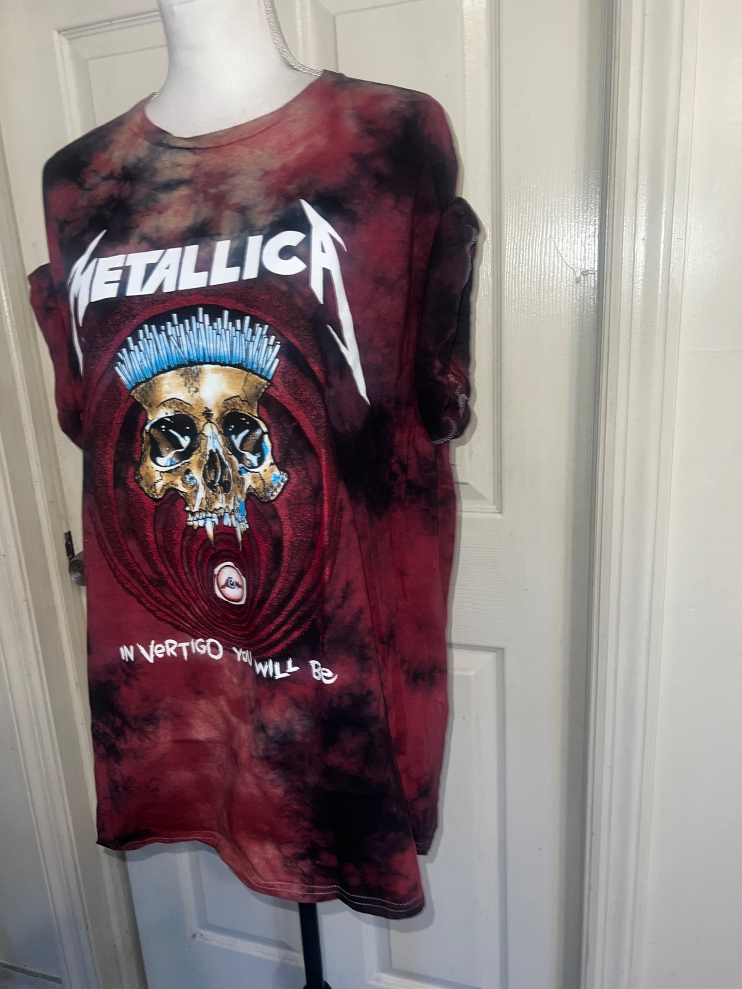 Metallica Oversized Distressed Tee