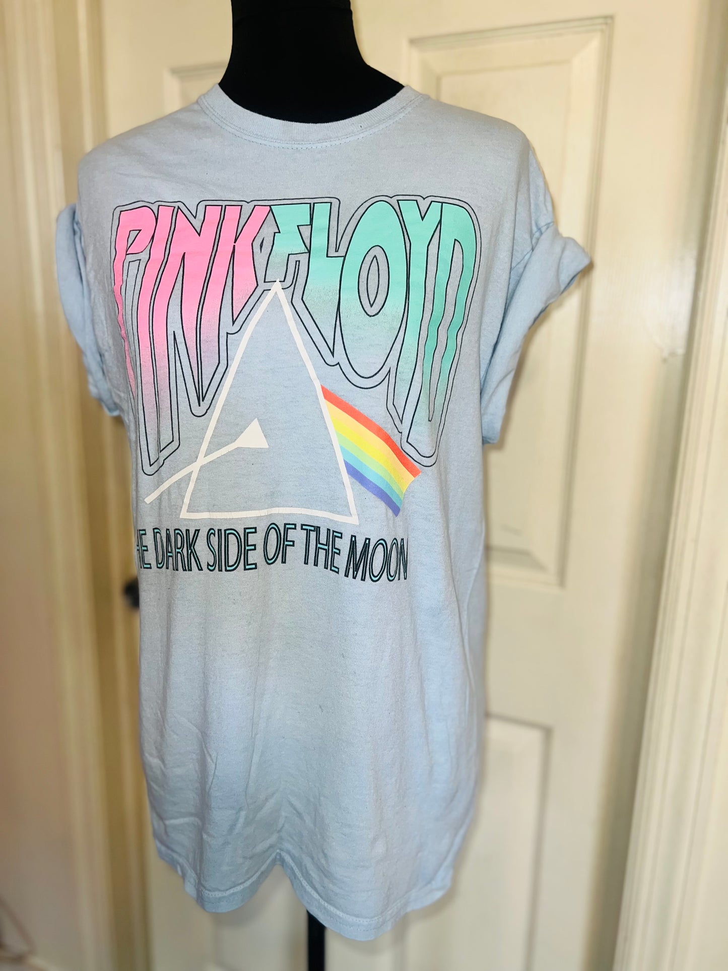 Pink Floyd Oversized Distressed Tee