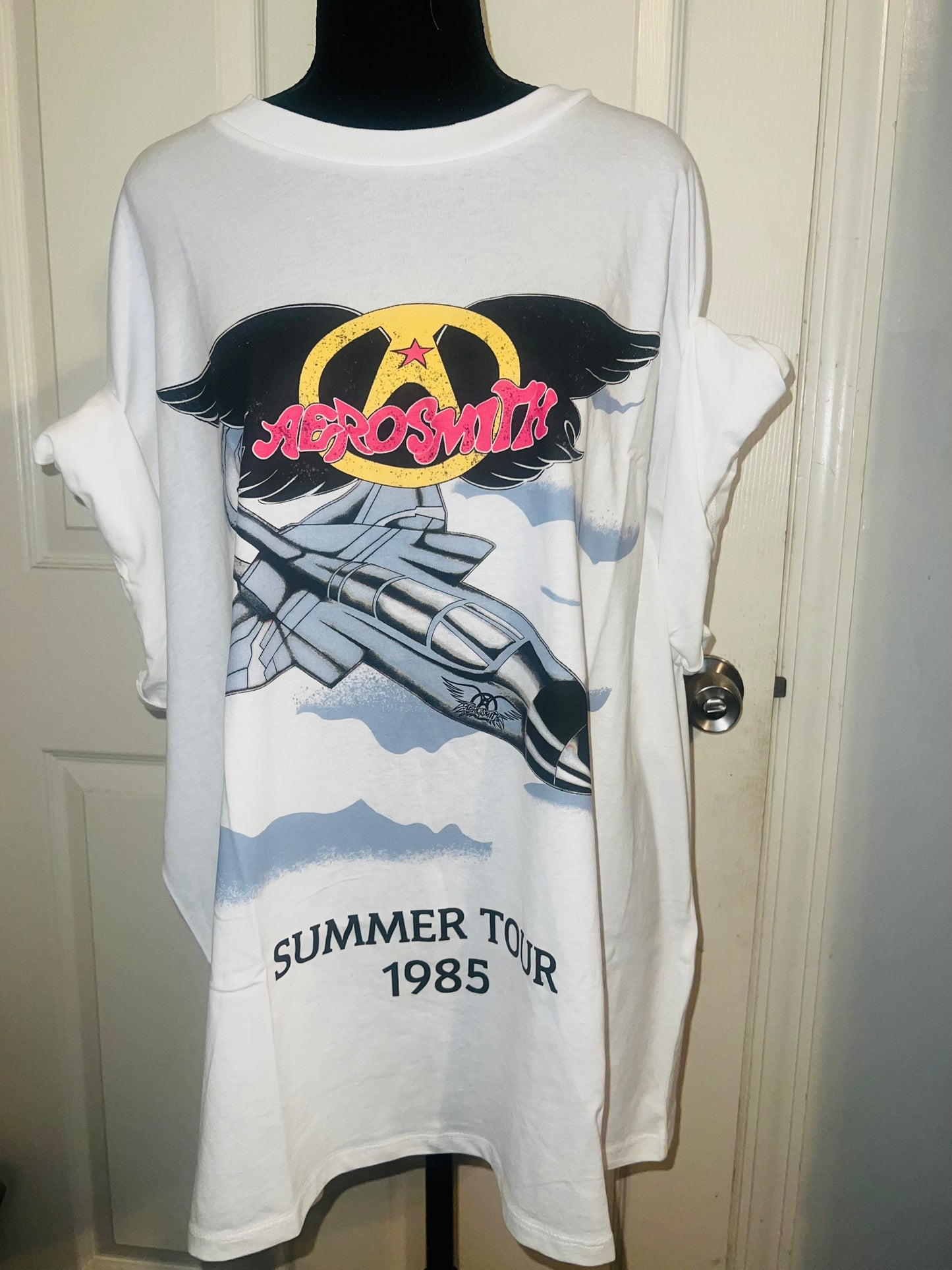 Aerosmith Double Sided Oversized Tee