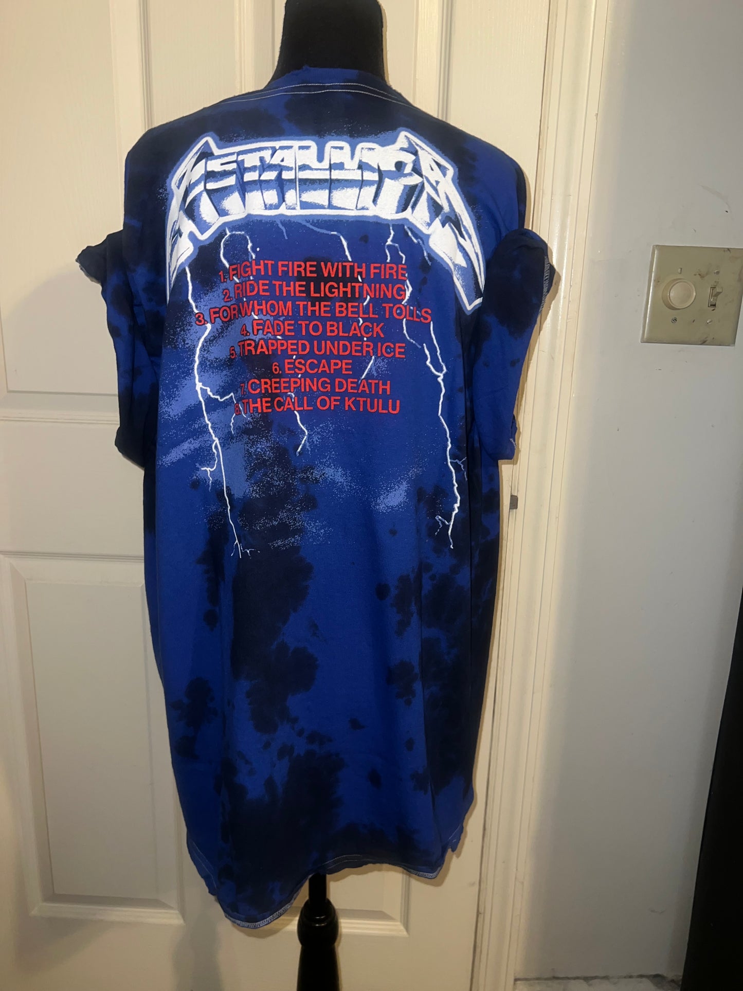 Metallica Double Sided Oversized Tee