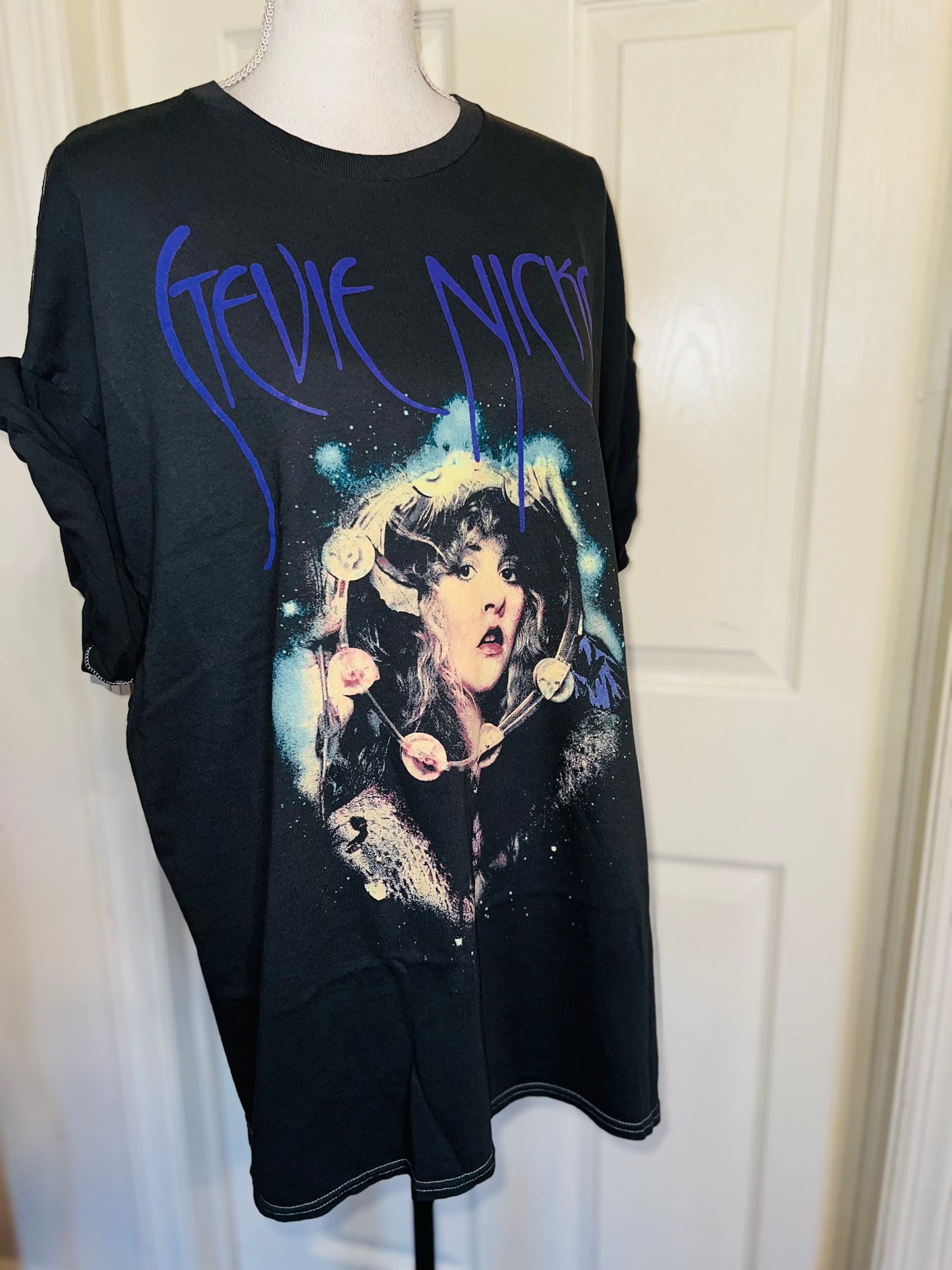Stevie Nicks Oversized Distressed Tee