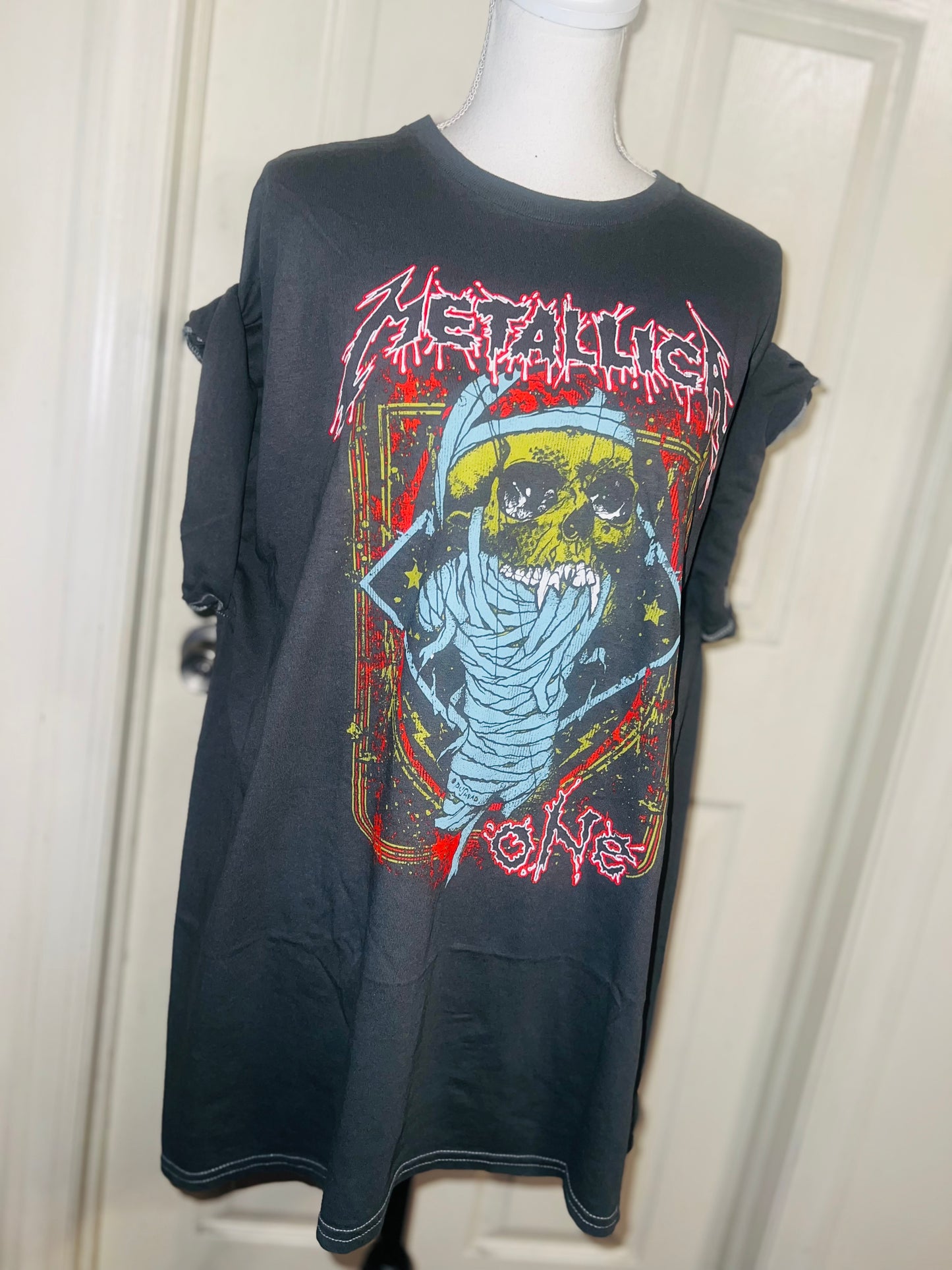 Metallica Oversized Distressed Tee