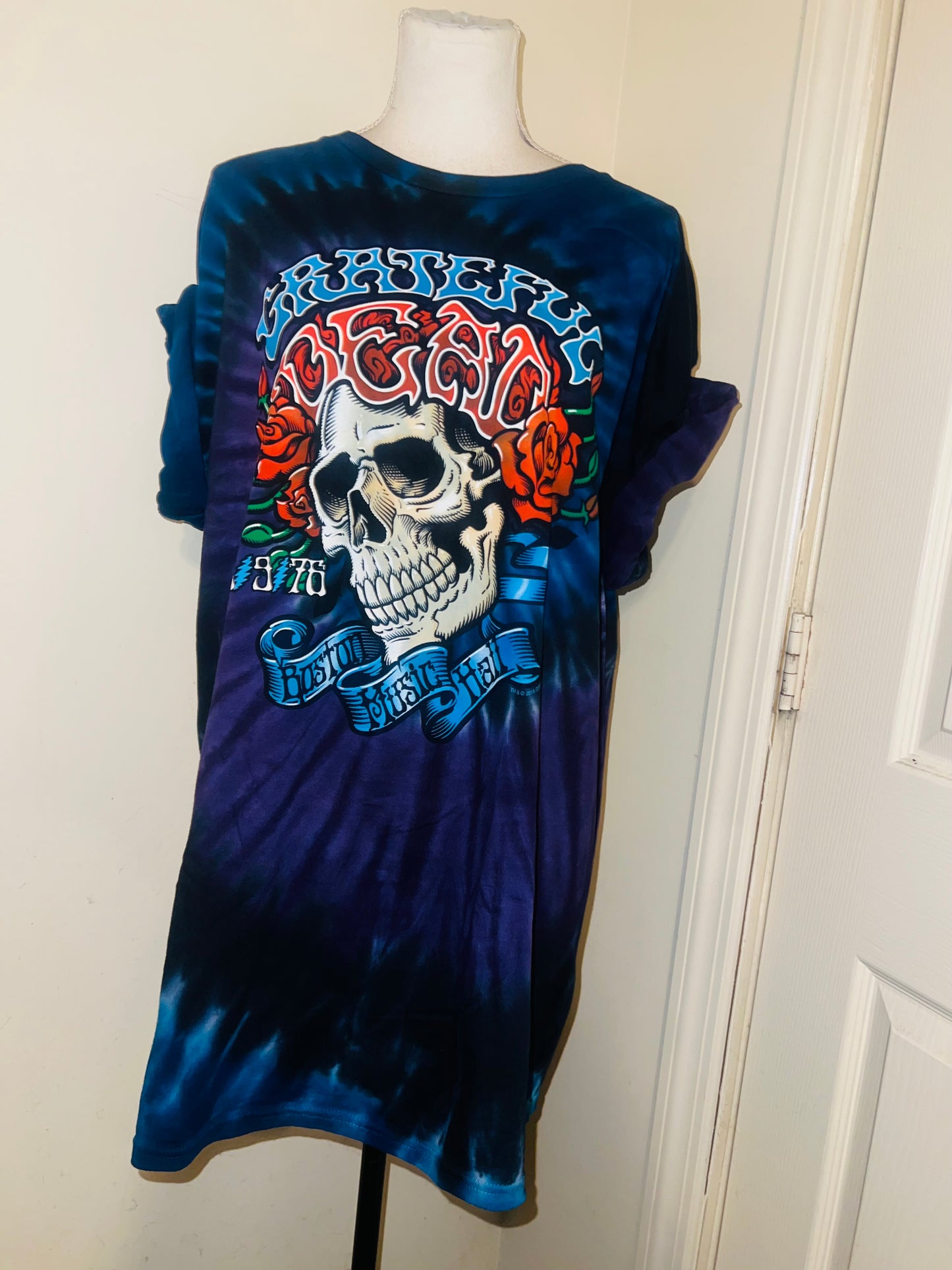 Grateful Dead Boston Oversized Distressed Tee