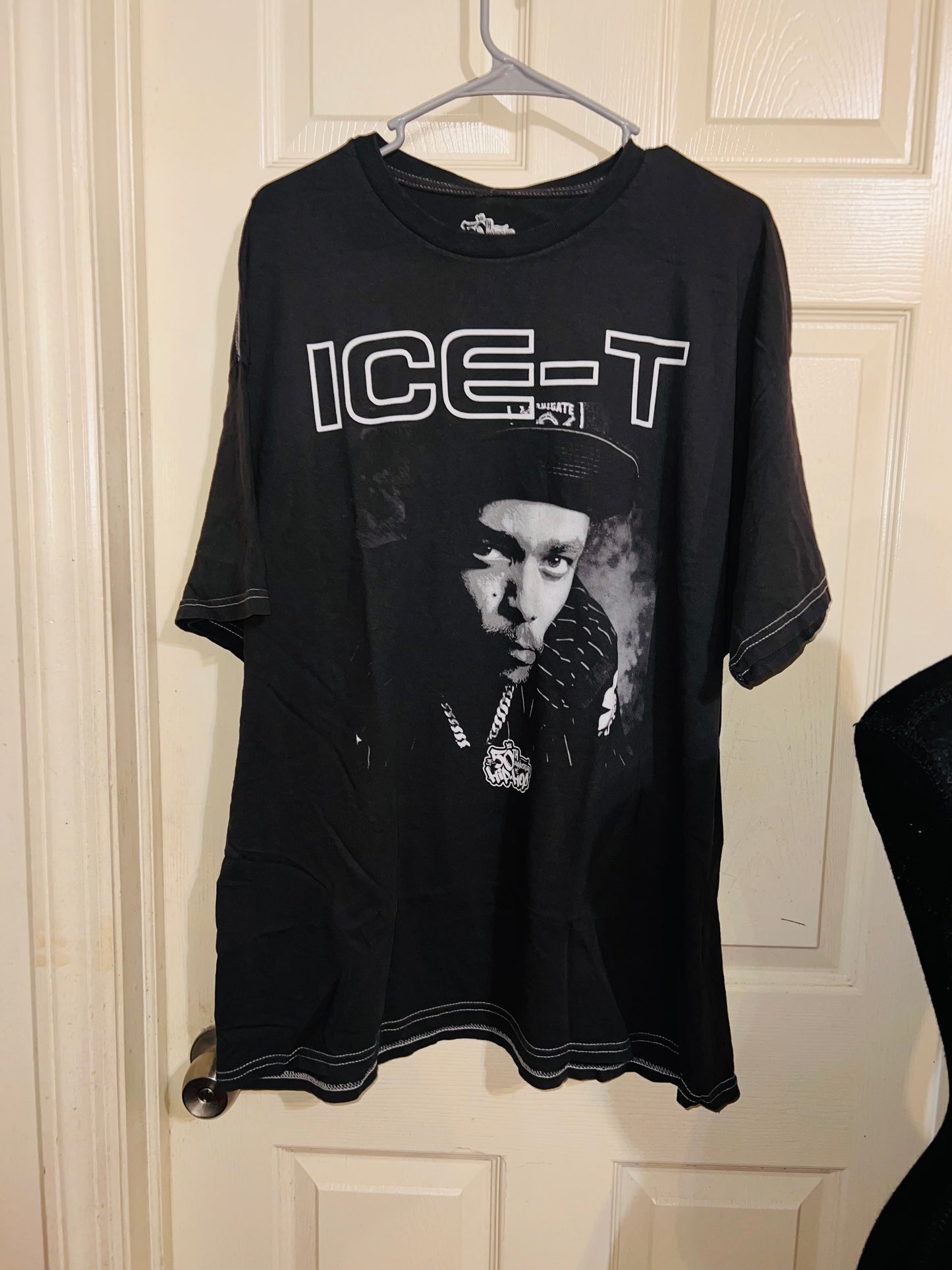 Ice-T Oversized Distressed Tee
