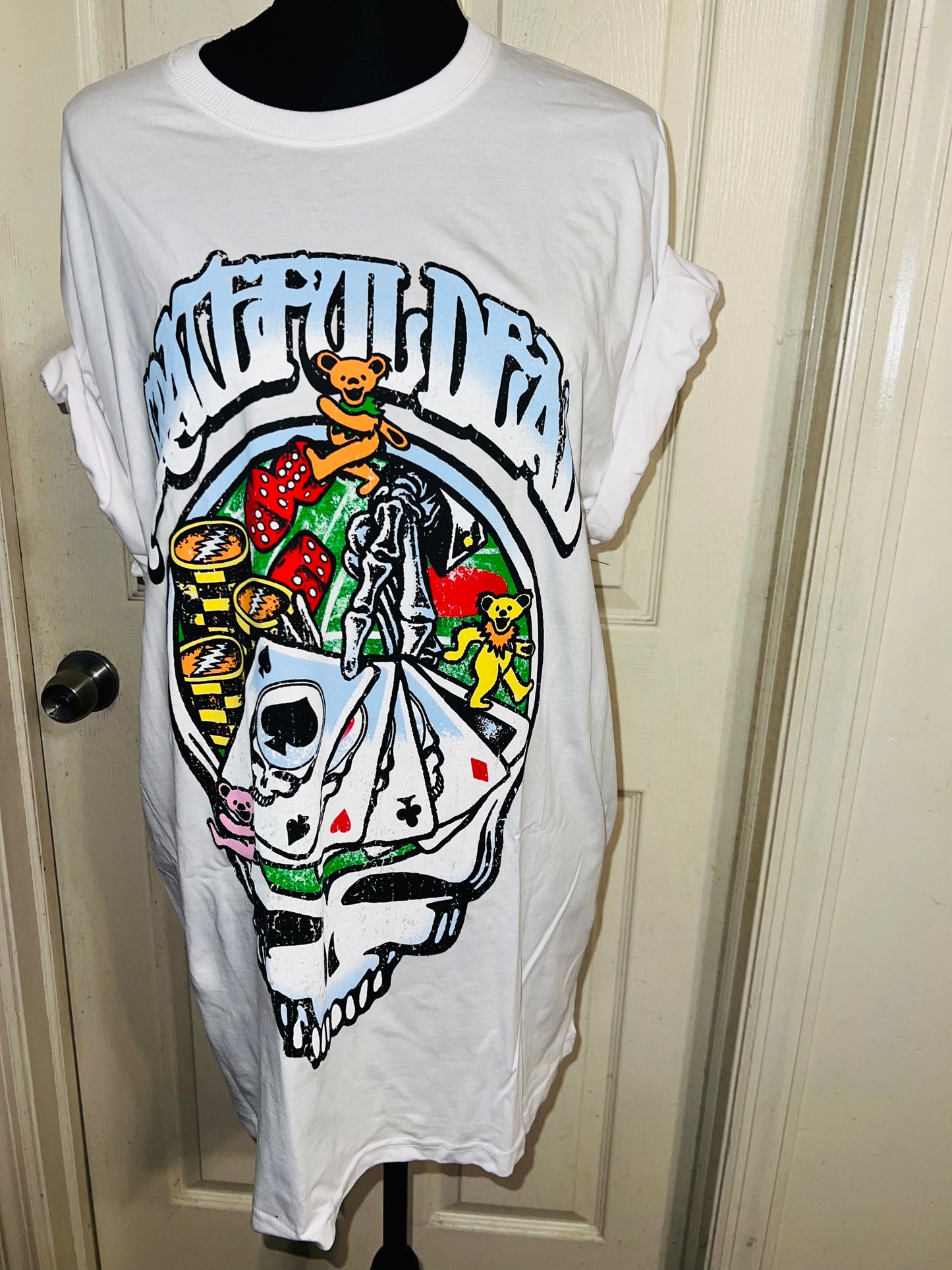 Grateful Dead Oversized Distressed Tee