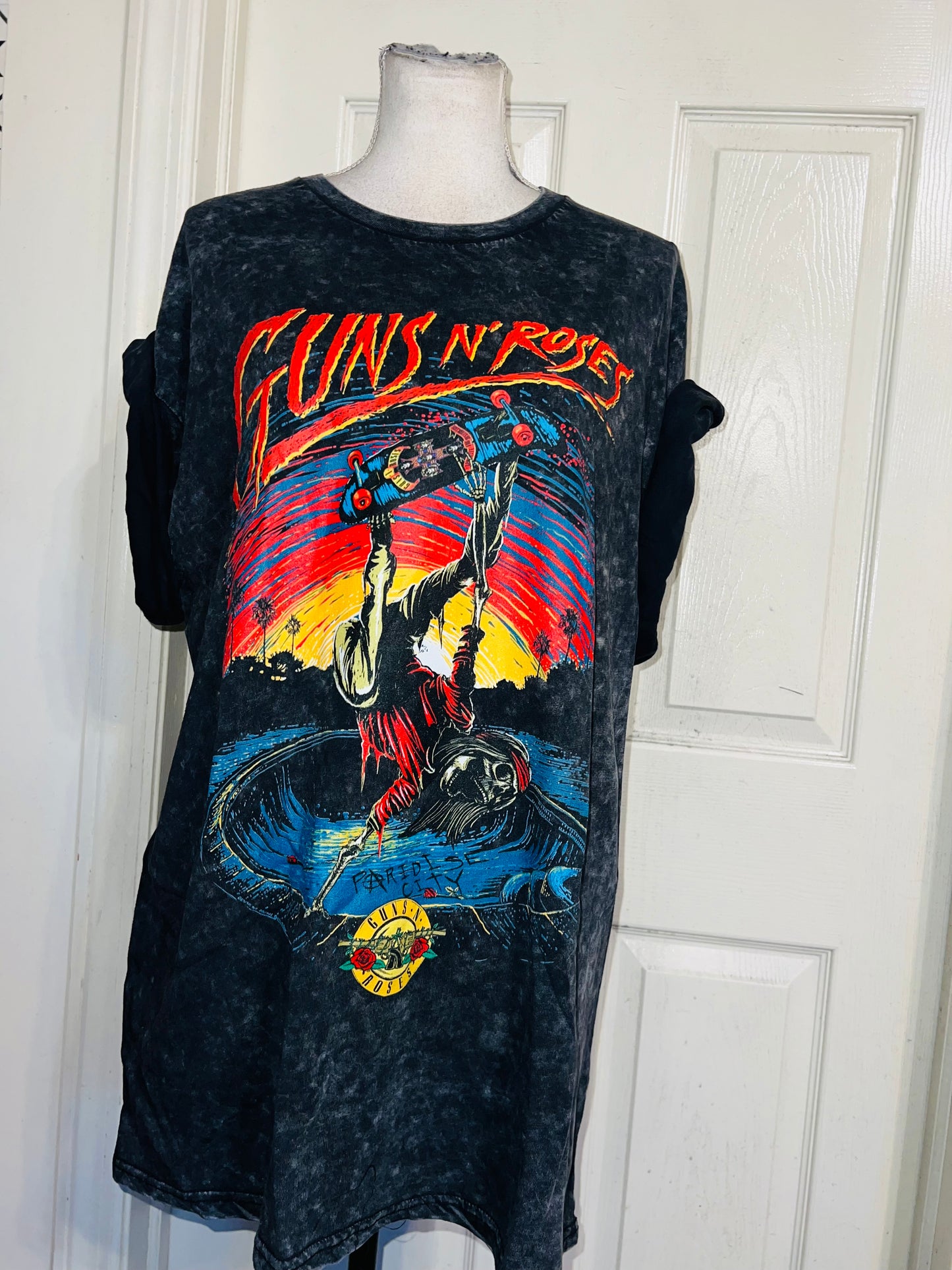 Guns N’ Roses Oversized Distressed Tee