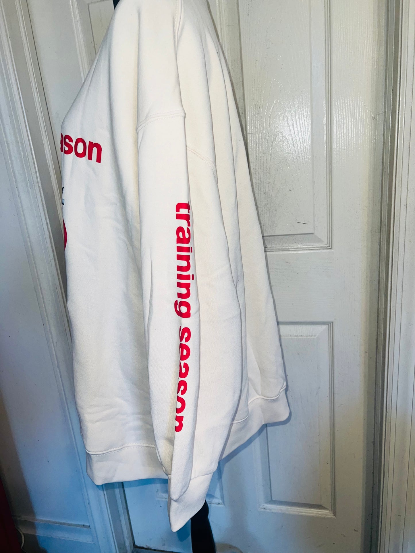 Dua Lipa Oversized Distressed Sweatshirt