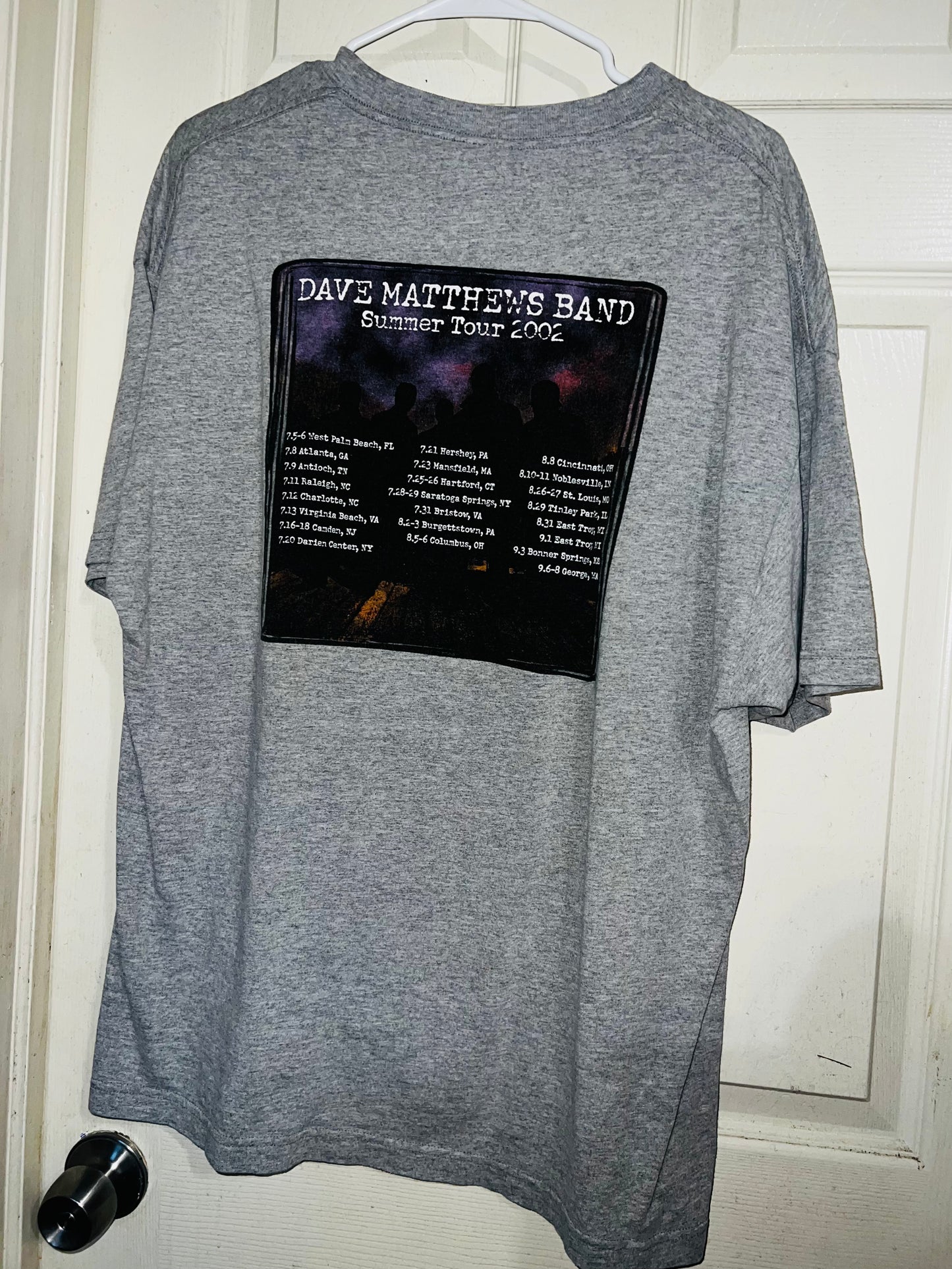 Dave Matthews Band 2002 Vintage Oversized Tee
