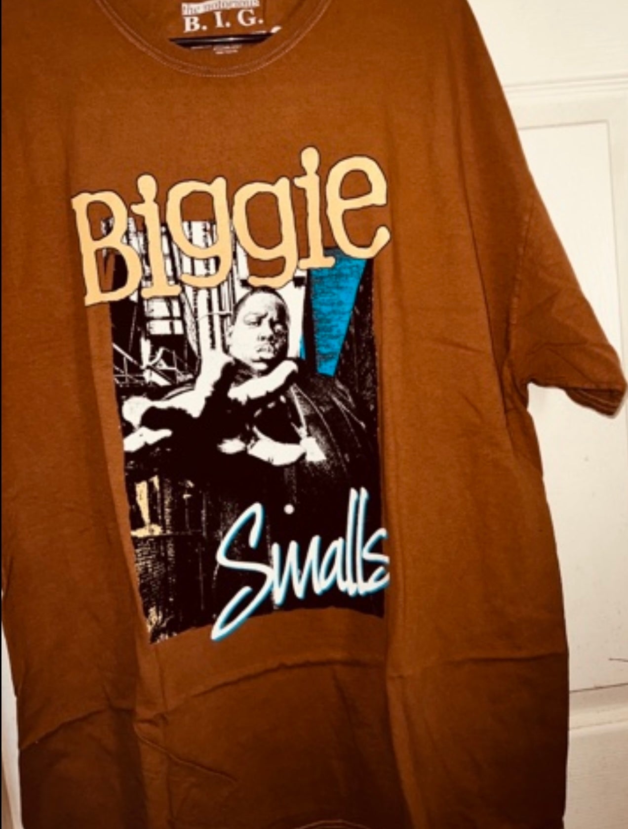 Biggie Smalls Oversized Distressed T-Shirt