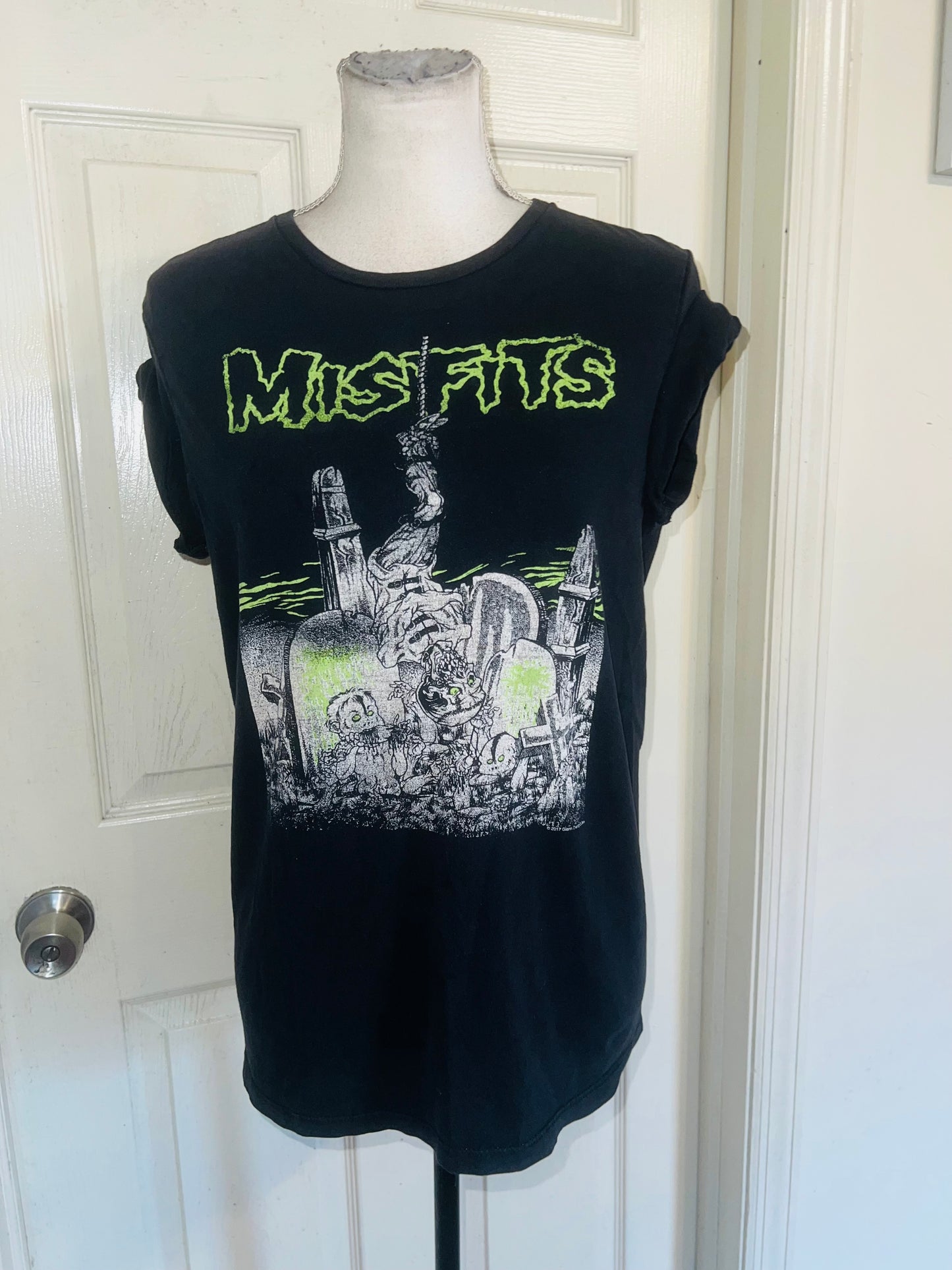 Misfits Vintage Oversized Distressed Tee