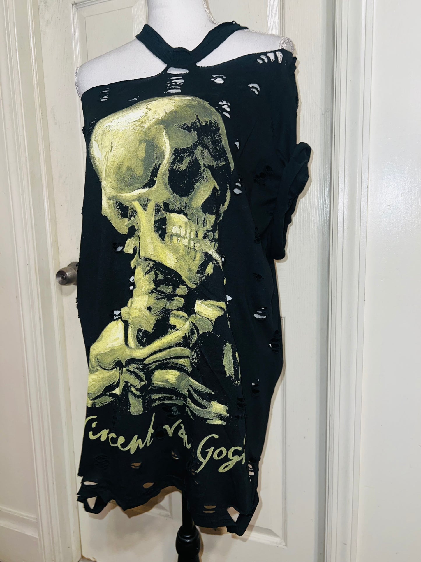 Vincent Van Gogh Oversized Distresed Tee (read description)