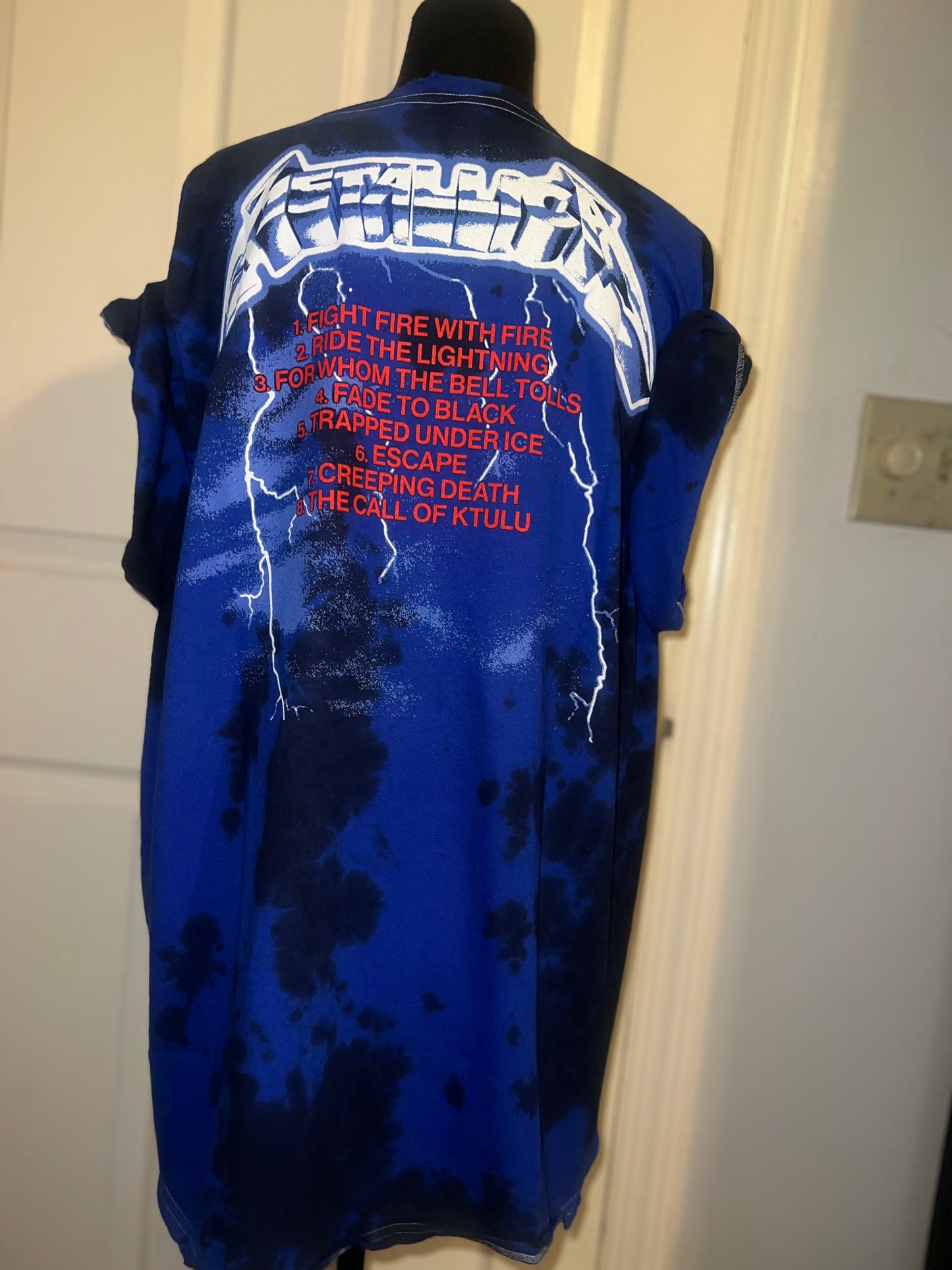 Metallica Double Sided Oversized Tee