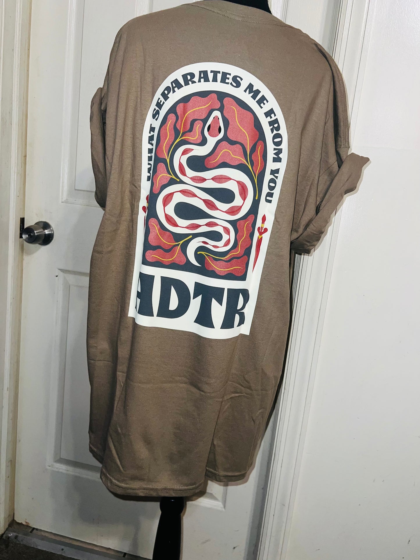 A Day to Remember Double Sided Oversized Tee