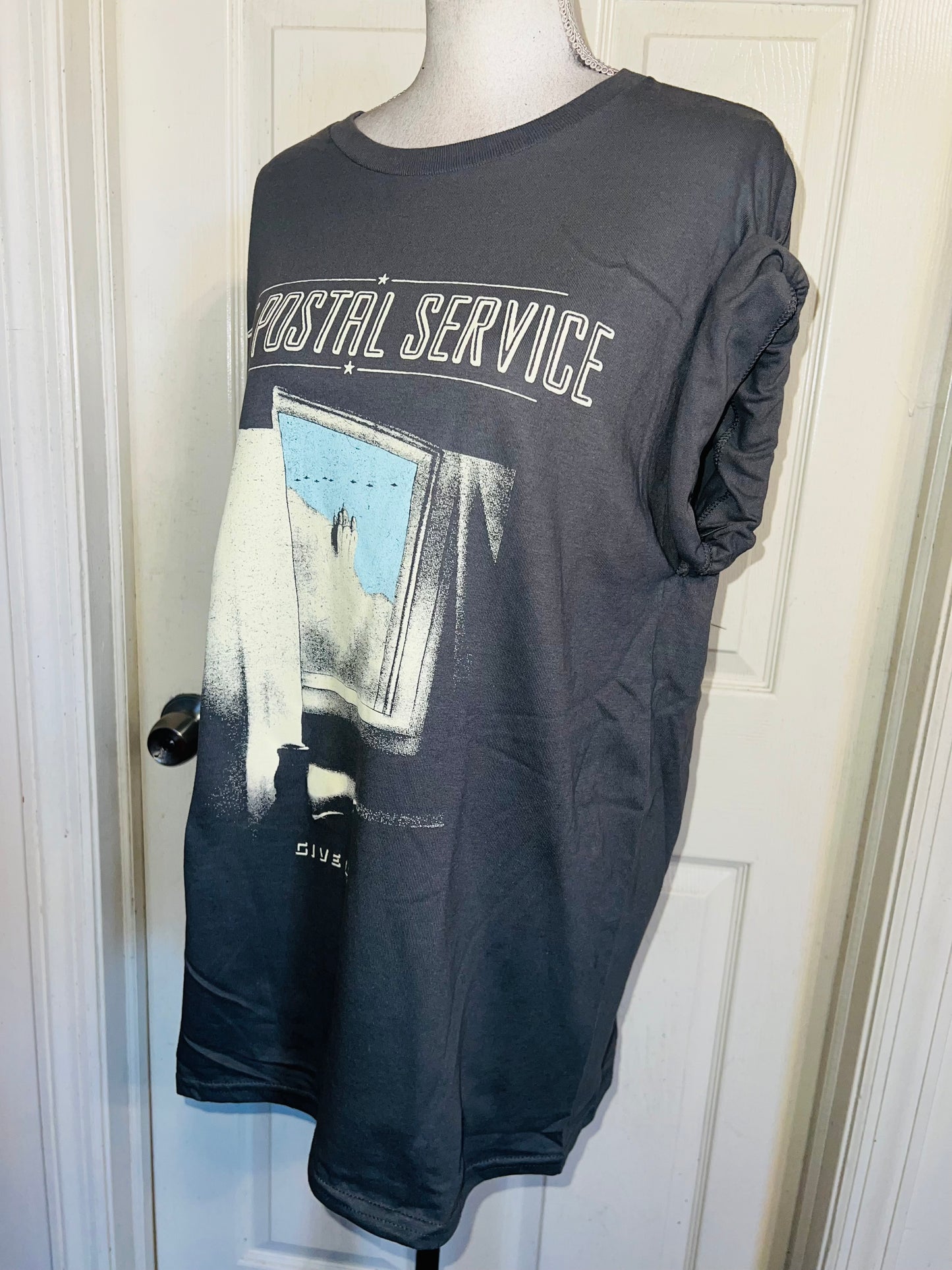 The Postal Service Oversized Distressed Tee