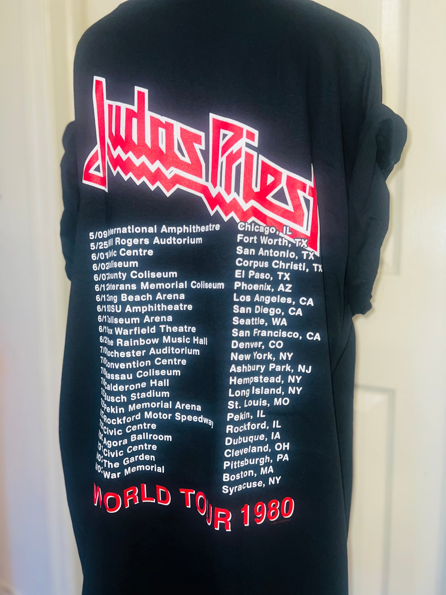 Judas Priest Double Sided Oversized Tee