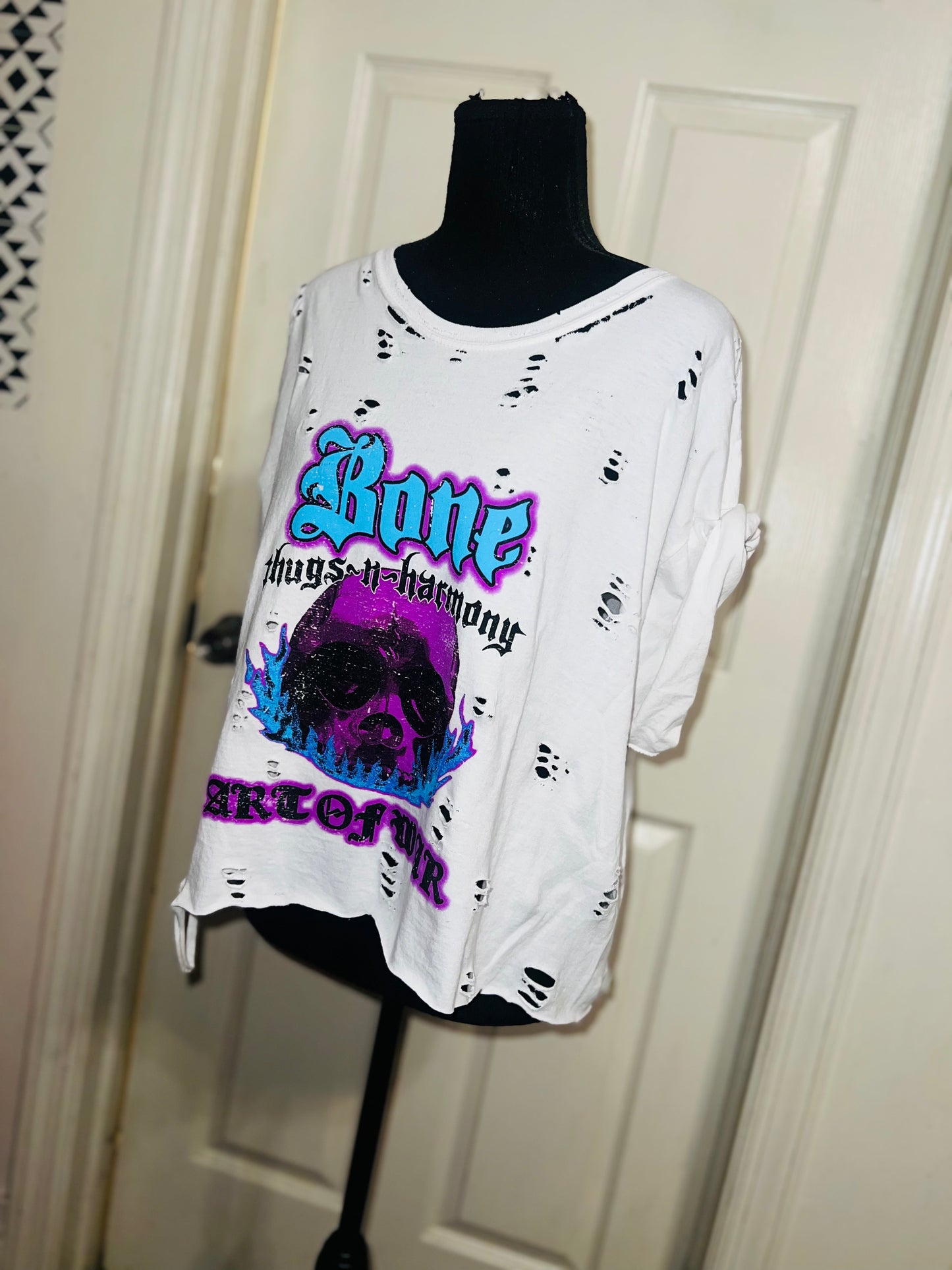 (Copy) Bone Thugs n Harmony Double Sided Oversized Distressed Tee