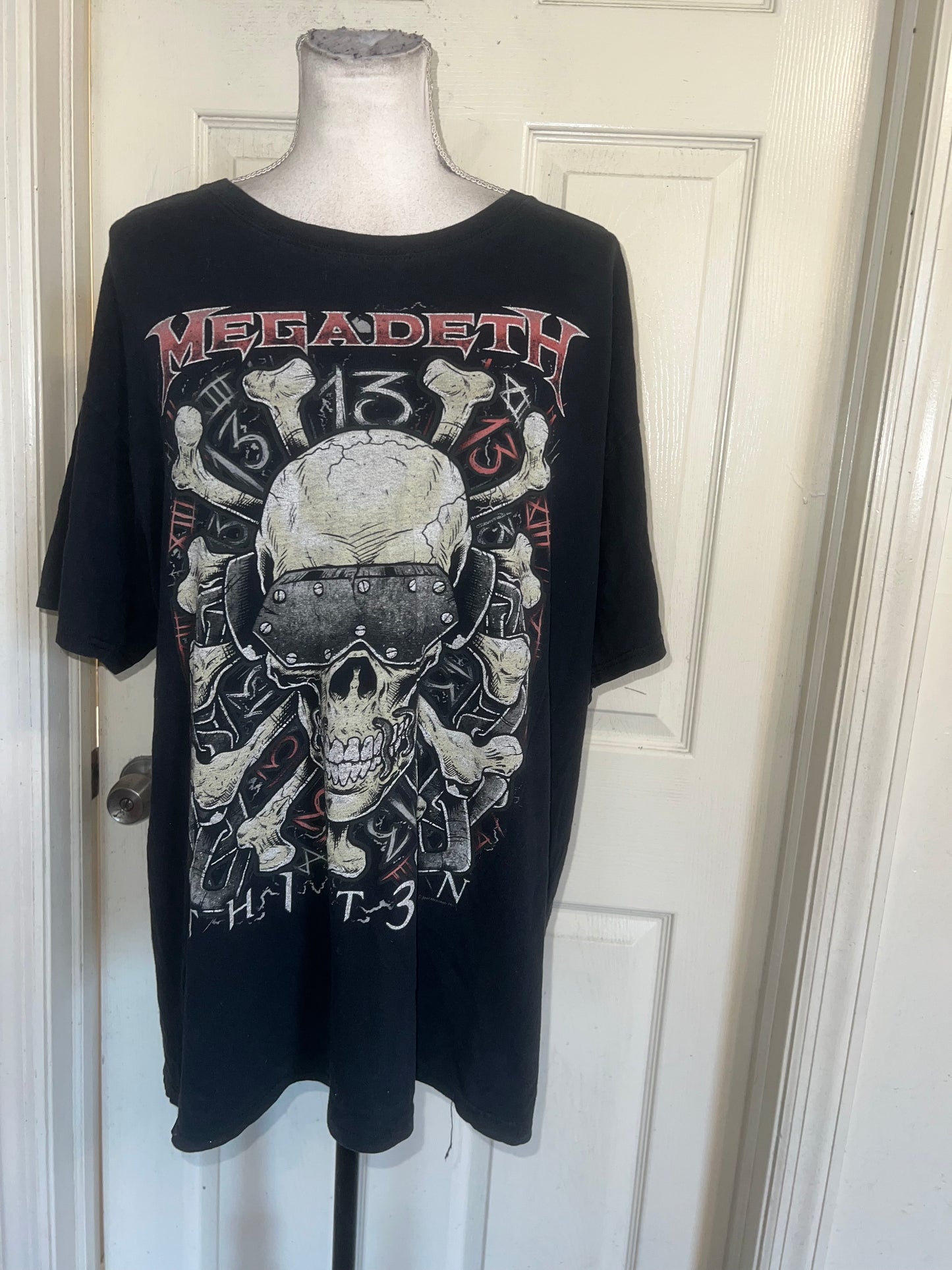 Megadeath American Vintage Oversized Distressed Tee