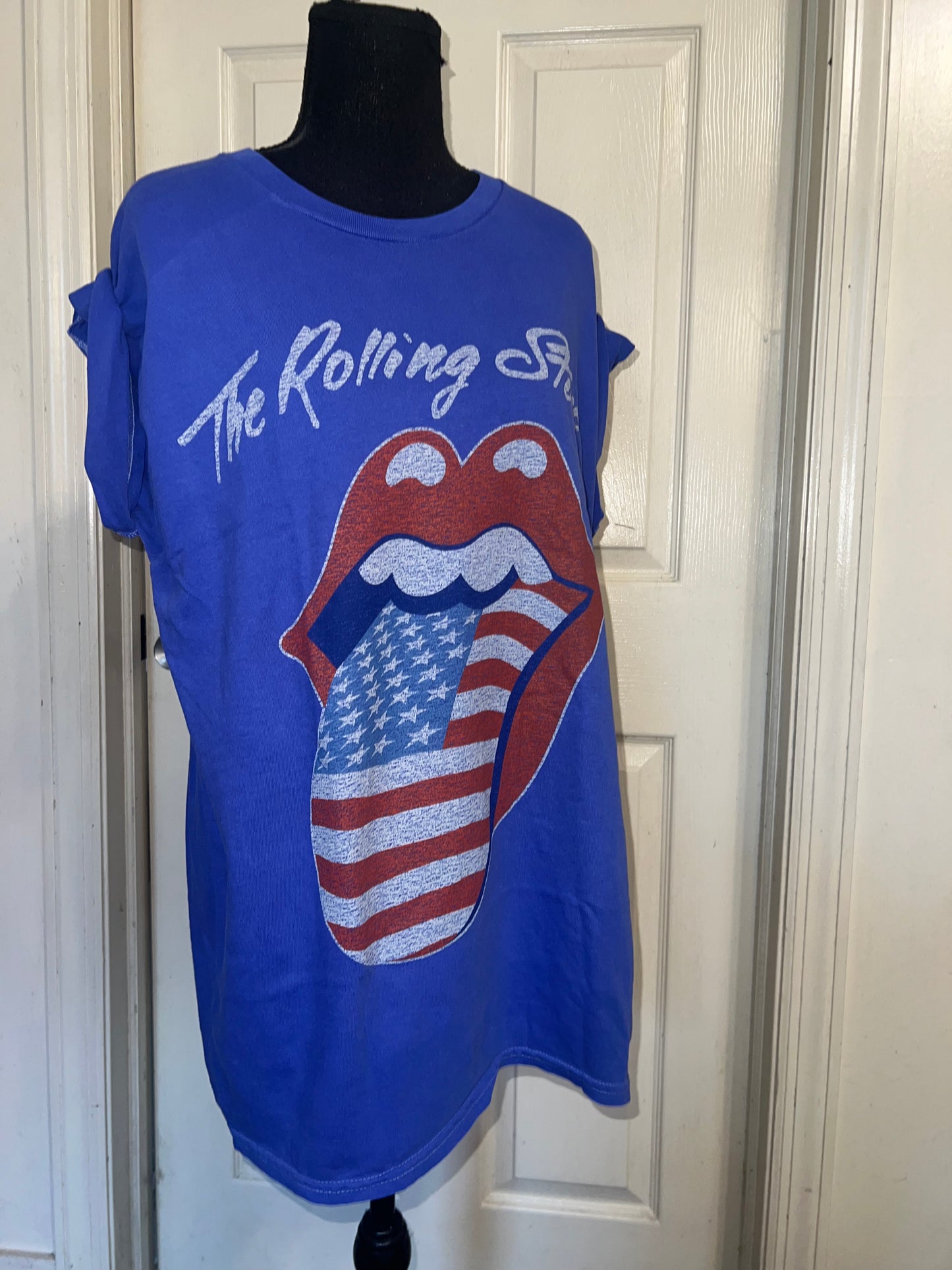 The Rolling Stones Oversized Distressed Tee