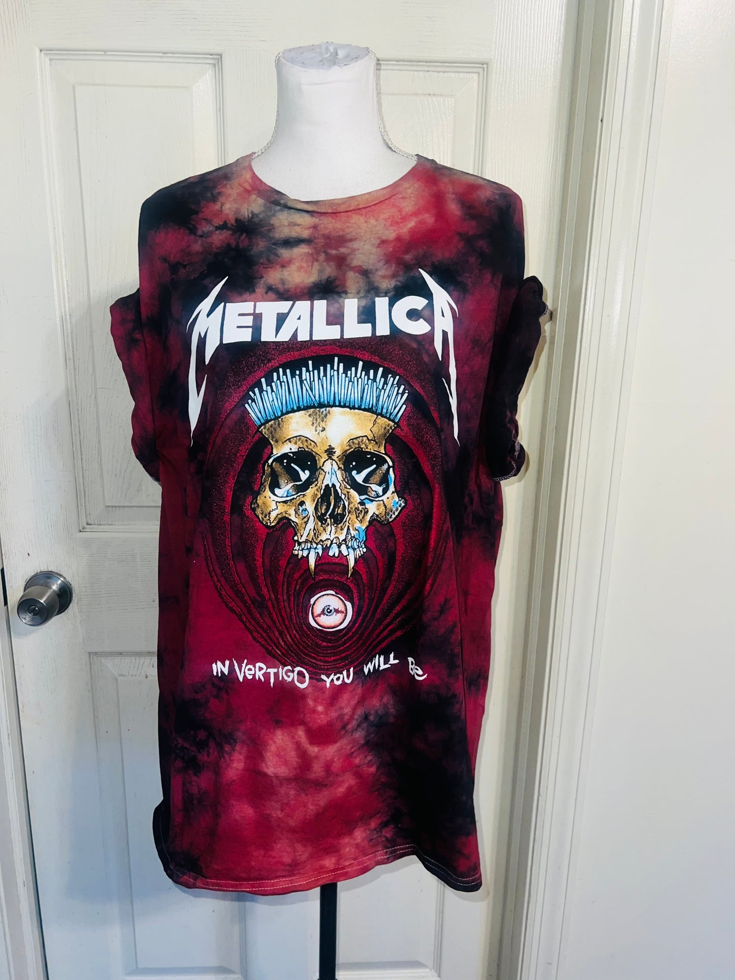 Metallica Oversized Distressed Tee