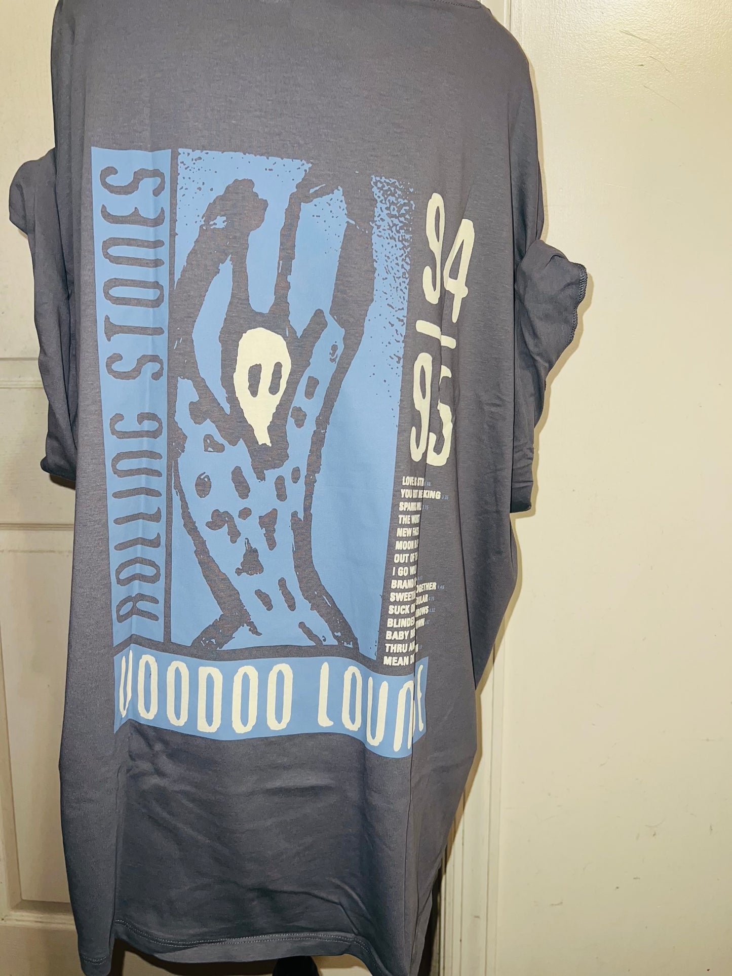 The Rolling Stones Double Sided Voodoo Distressed Tee