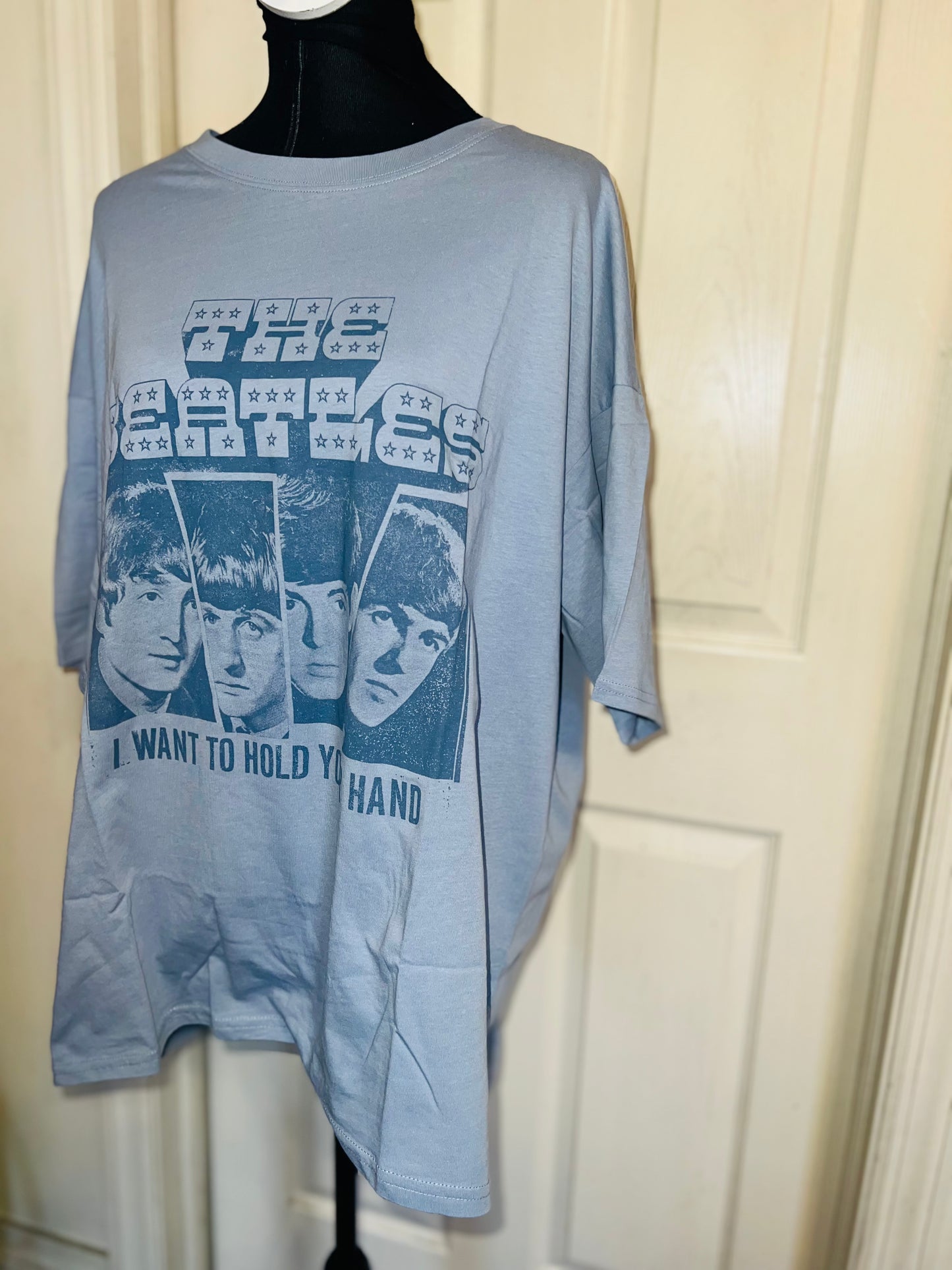 The Beatles Oversized Distressed Tee