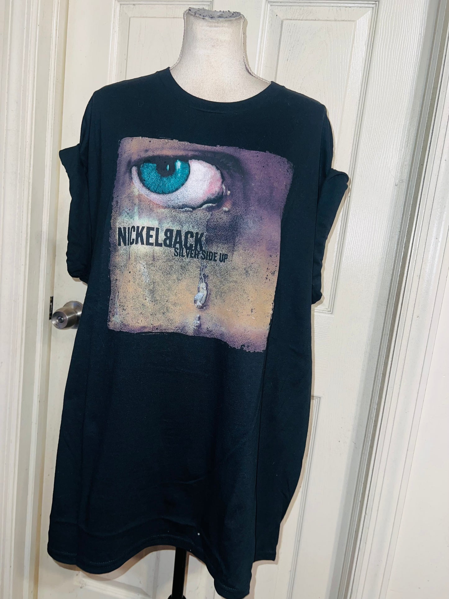 Nickelback Oversized Distressed Tee