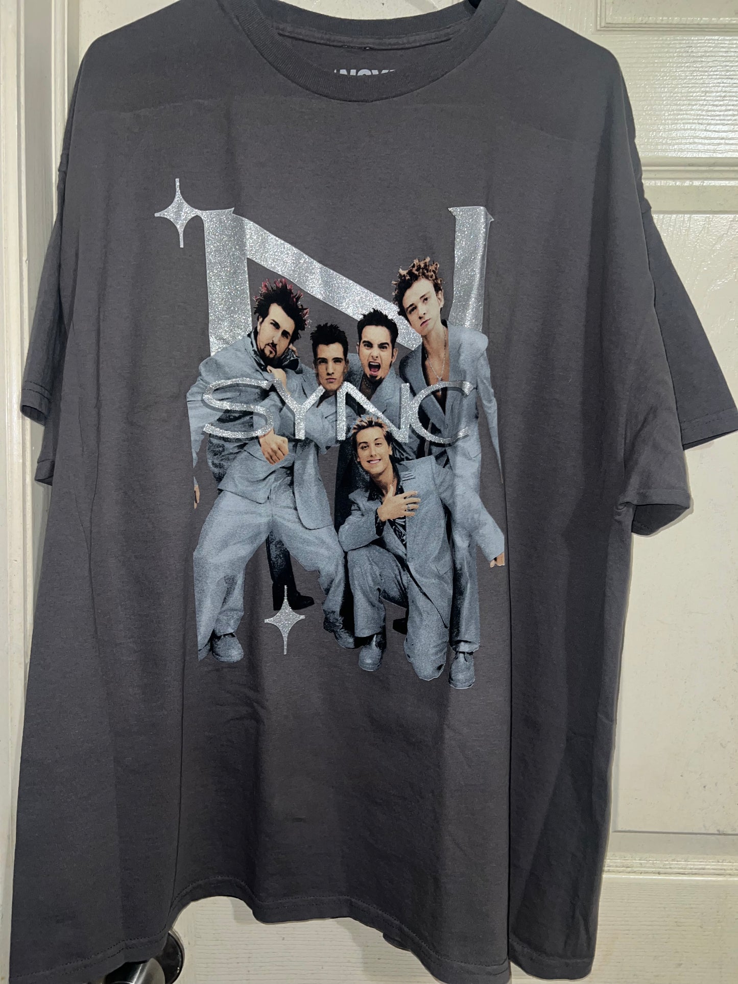 NSYNC Oversized Distressed Tee