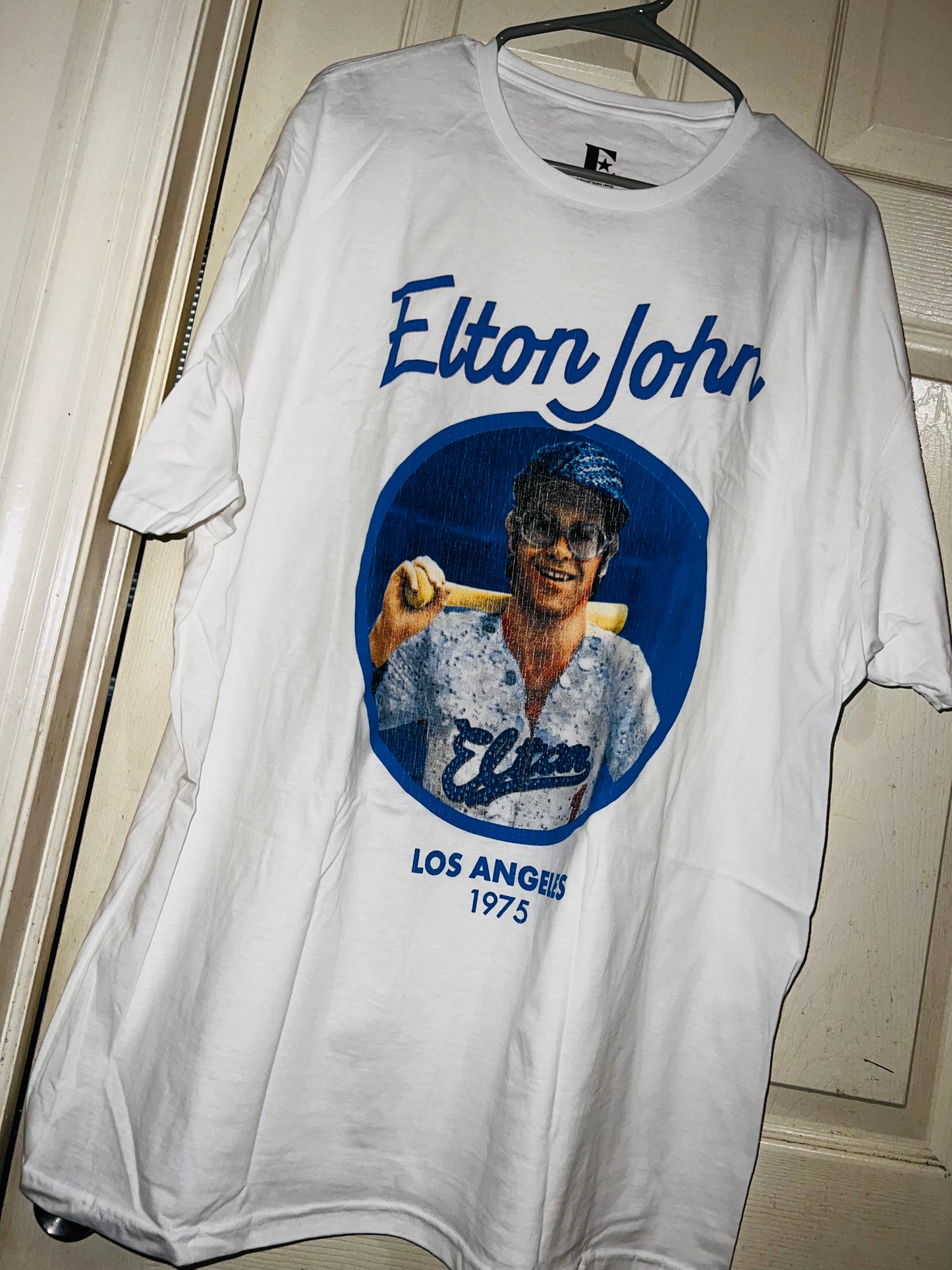 Elton John Baseball Oversized Tee
