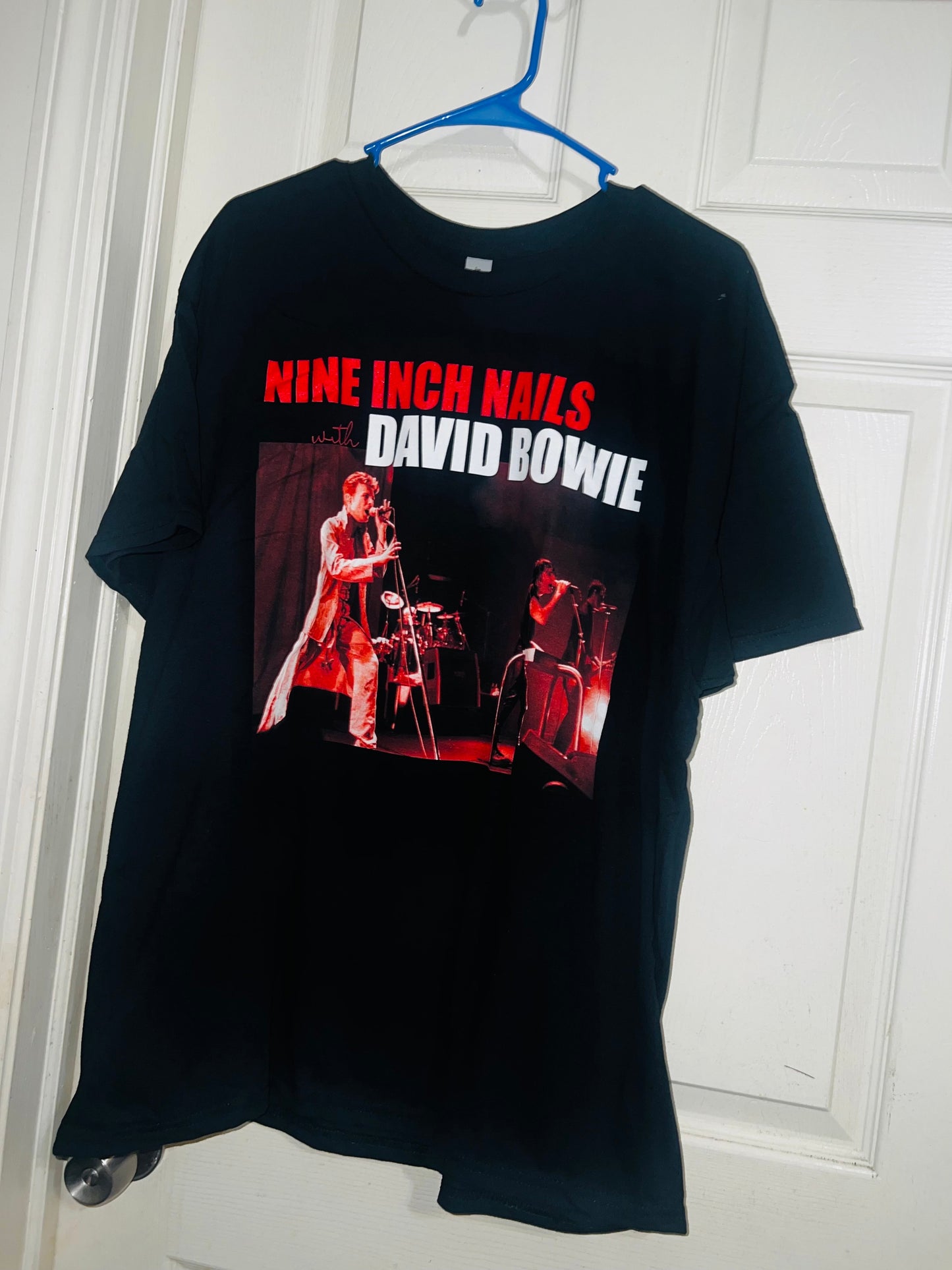 Nine Inch Nails and David Bowie Oversized Tee