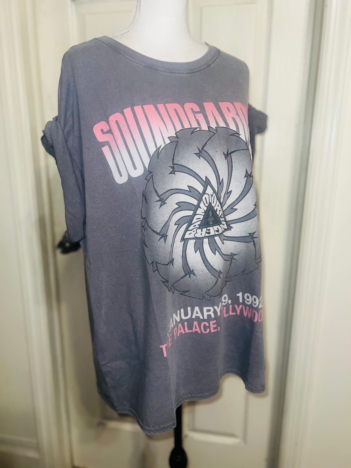 Soundgarden Oversized Distressed Tee
